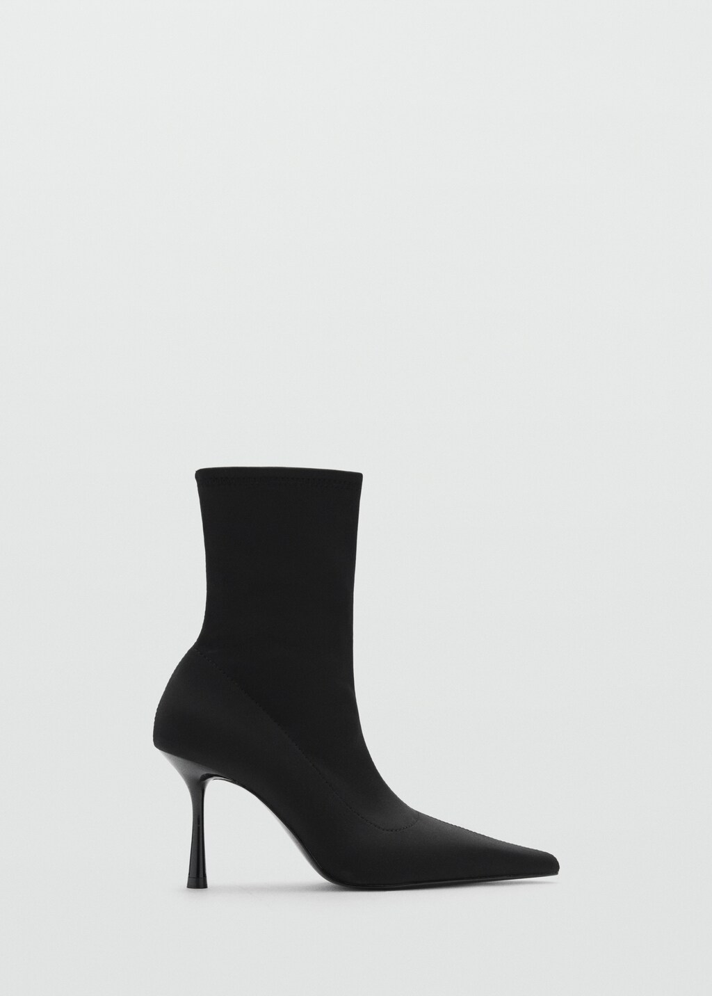 Bottines à tige ajustée à talon - Femme | MANGO France métropolitaine