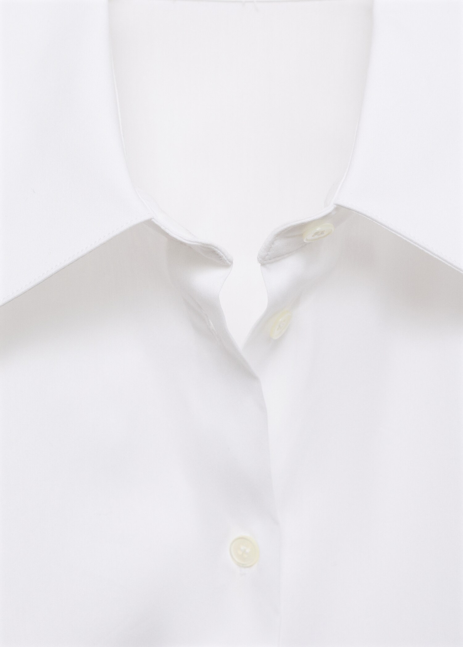 Slim fit poplin shirt - Details of the article 8