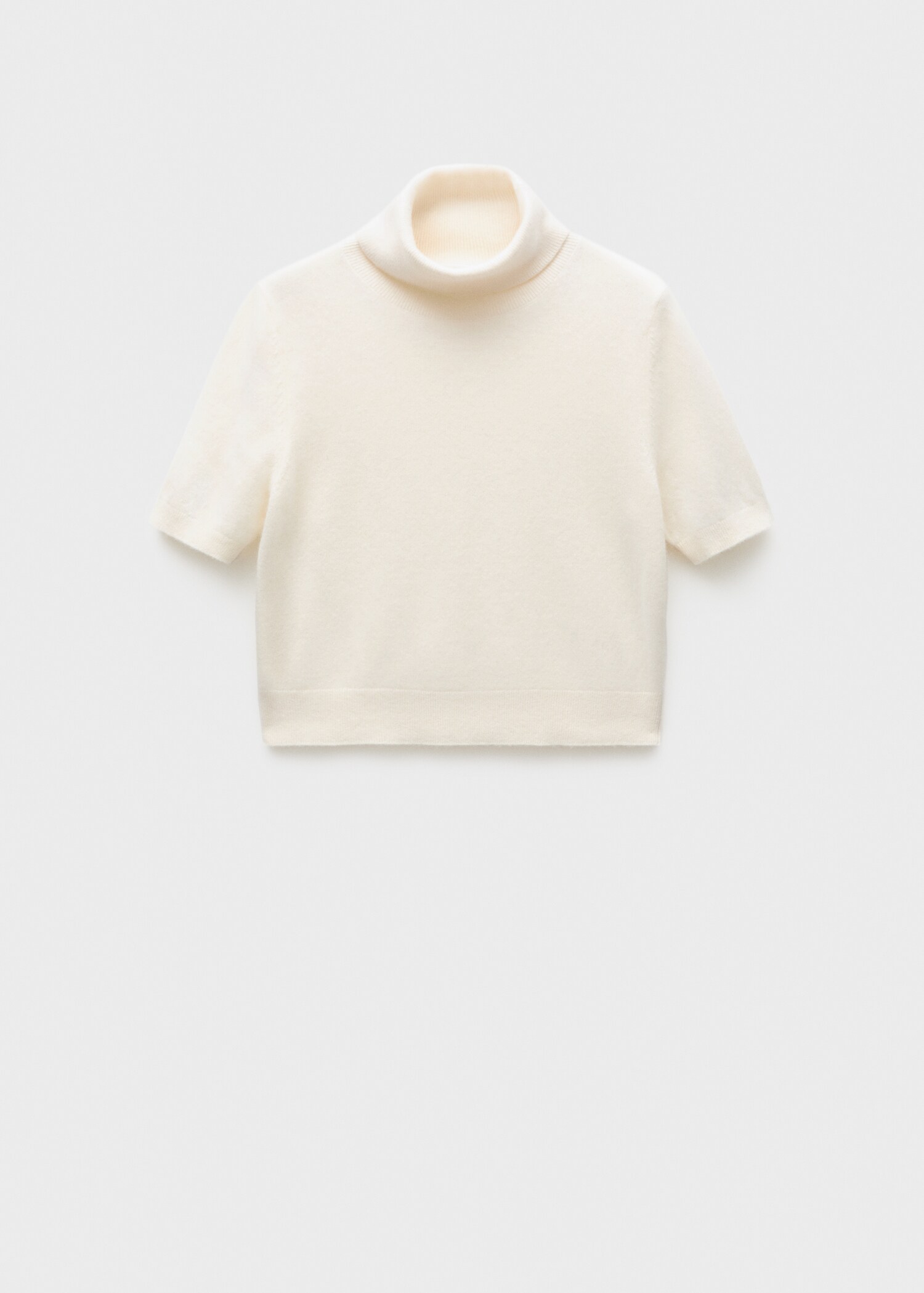 Jersey cashmere cuello vuelto - Artículo sin modelo