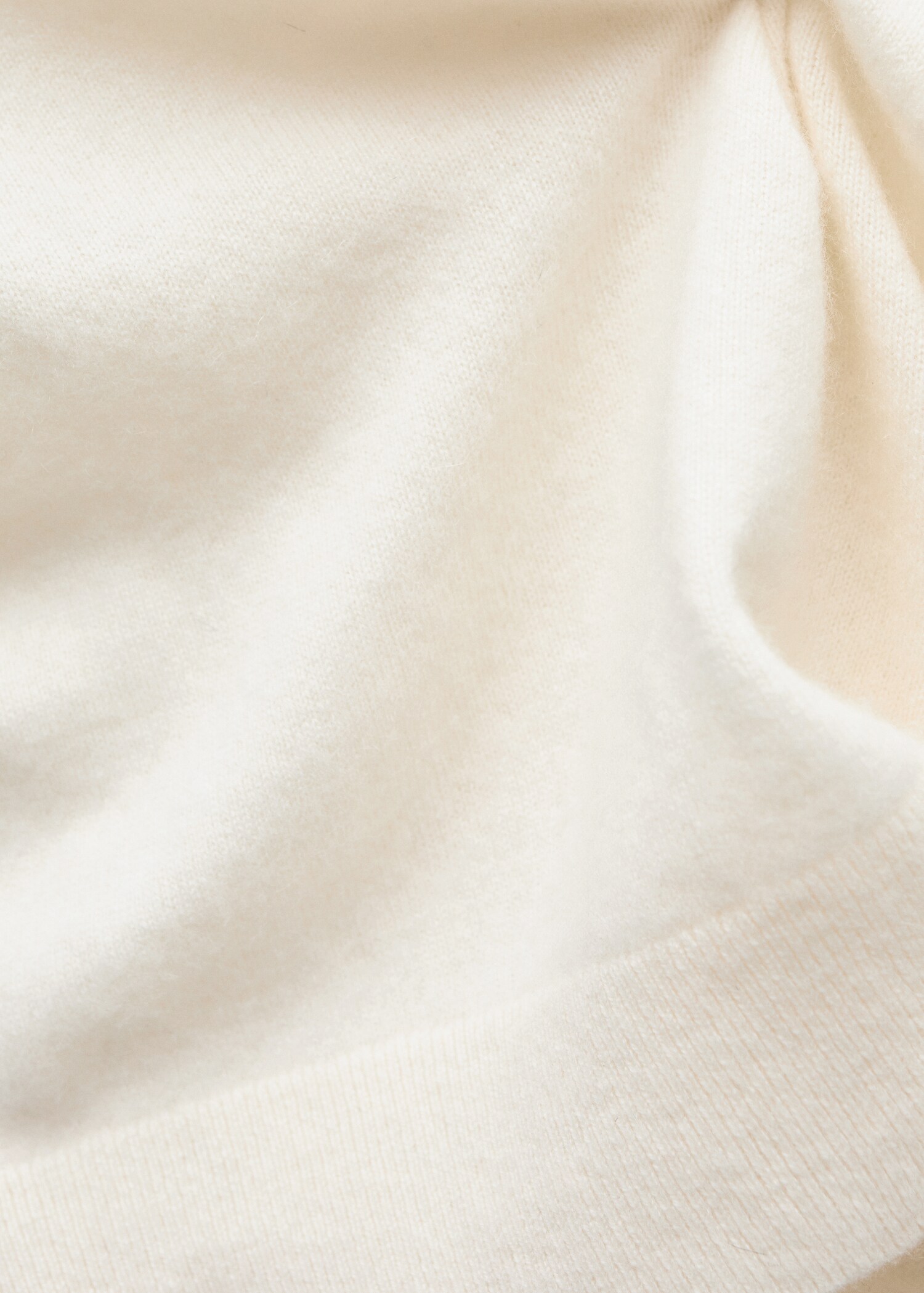 Jersey cashmere cuello vuelto - Detalle del artículo 0