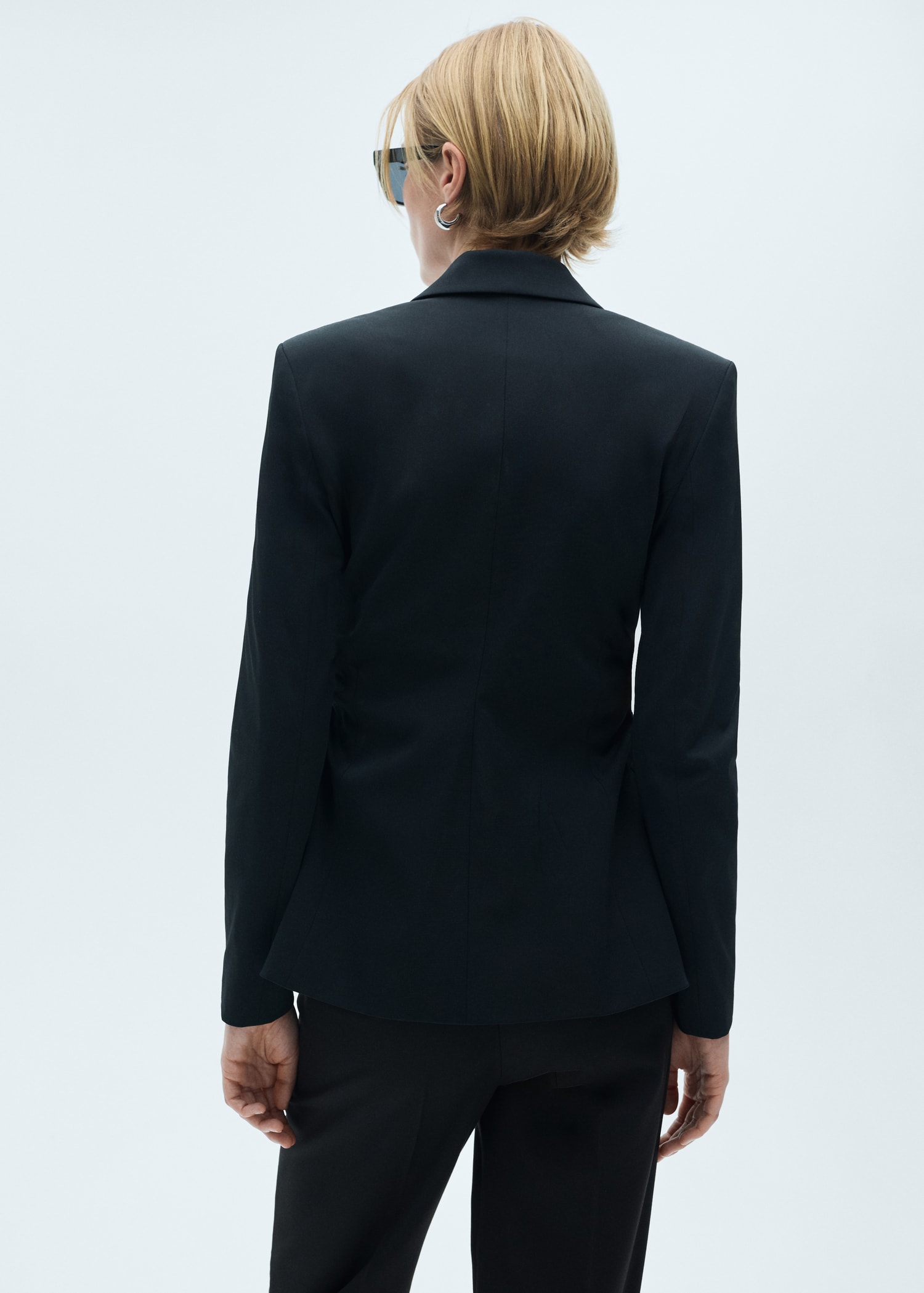 Blazer traje entallada - Reverso del artículo