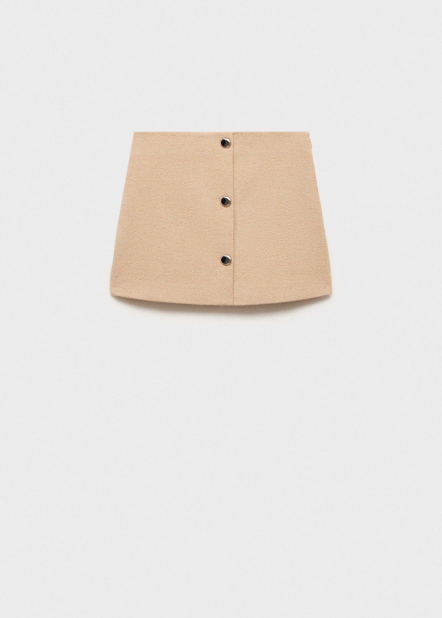 Button detail miniskirt - Article without model