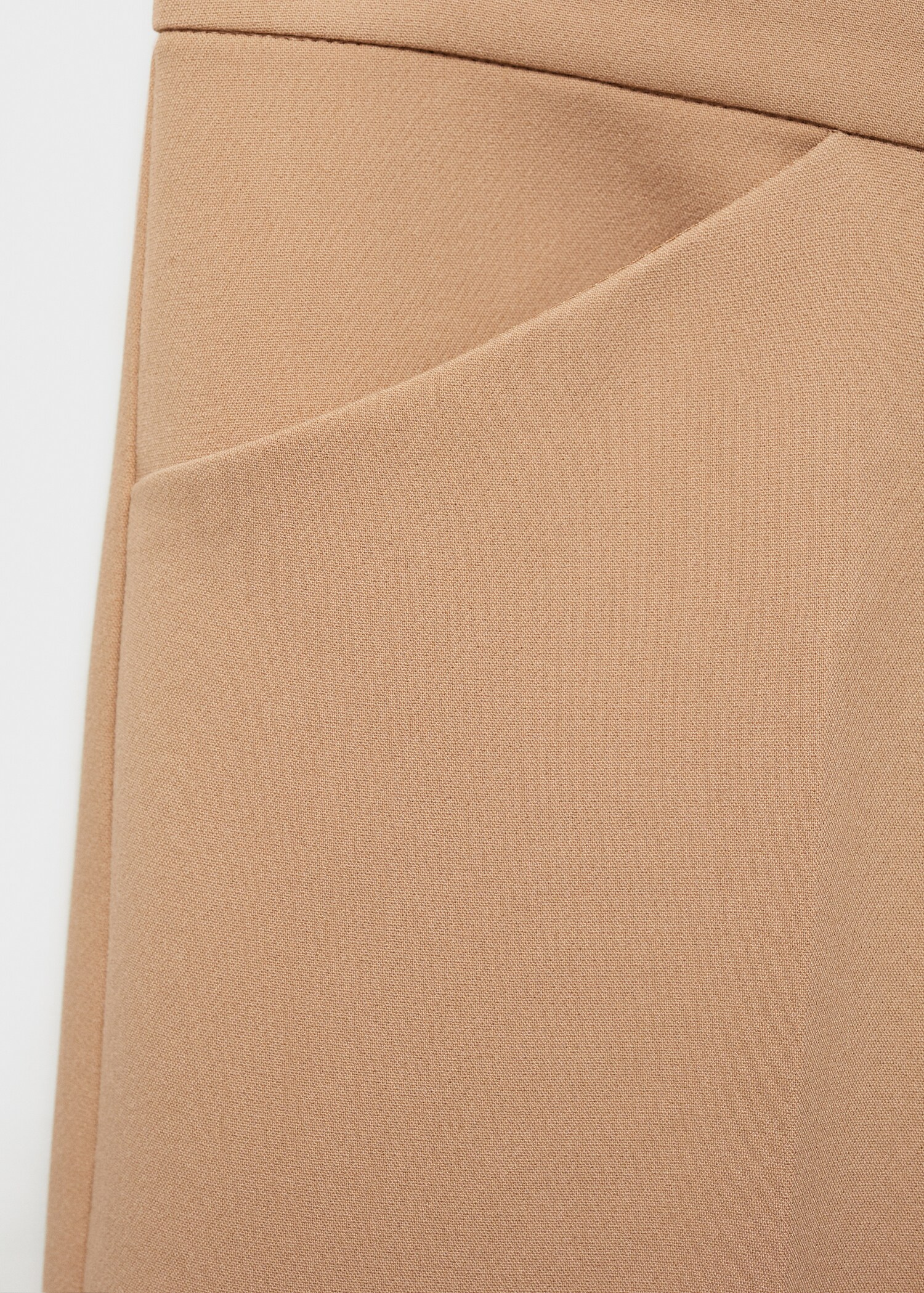 Wide-leg pleated pants - Details of the article 0