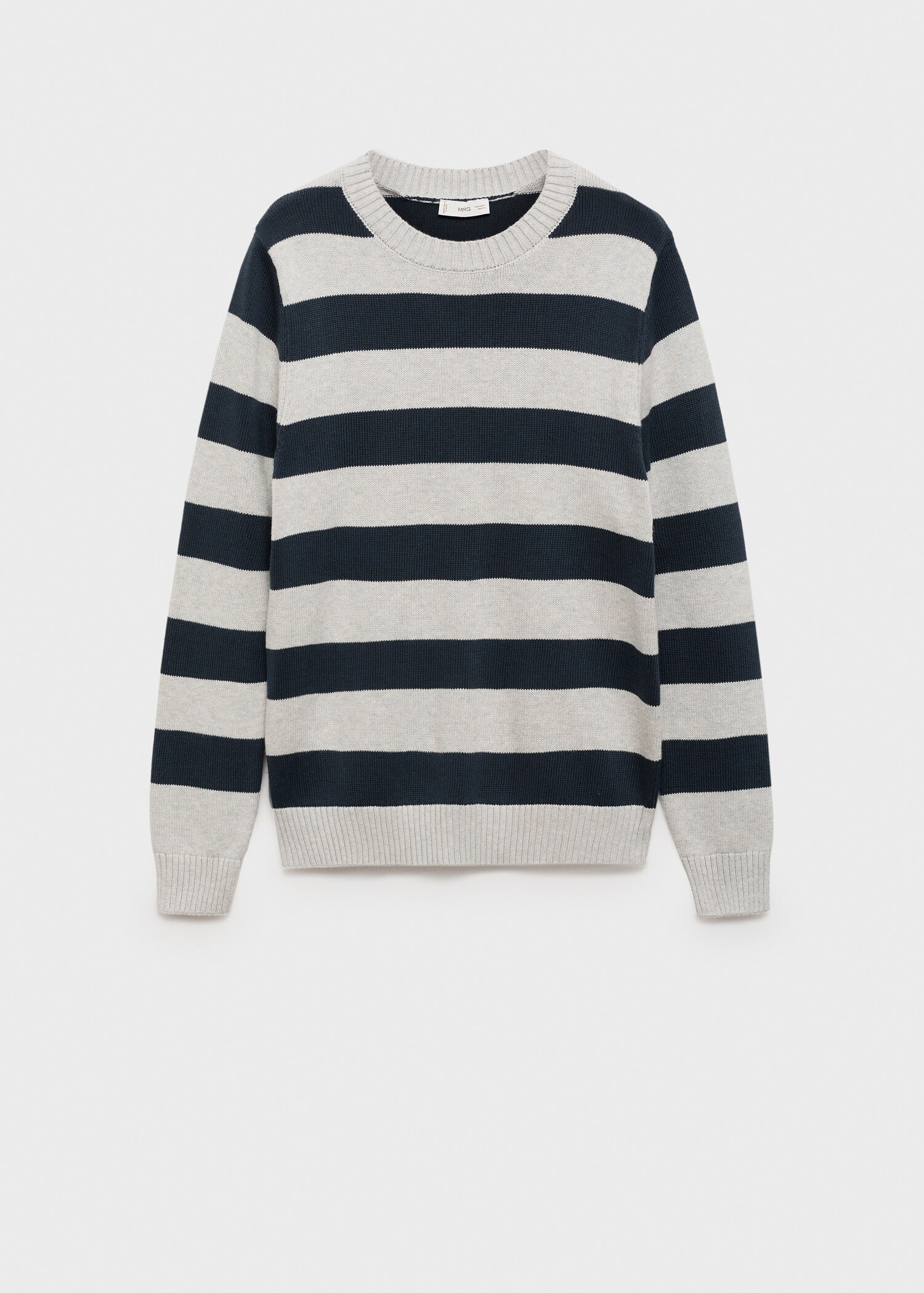 Knit striped sweater - Article without model
