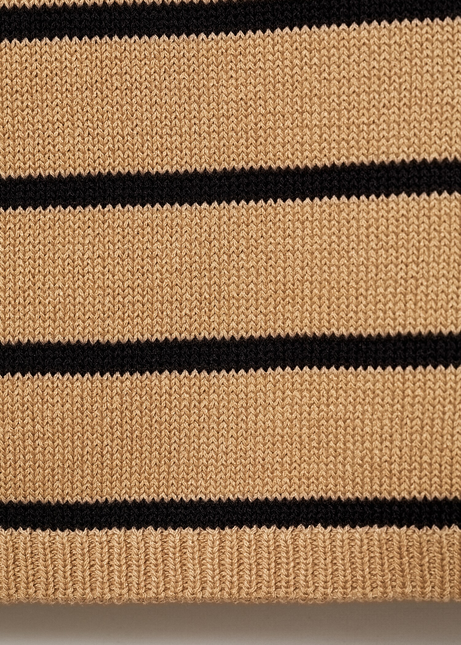 Striped knit top - Details of the article 0