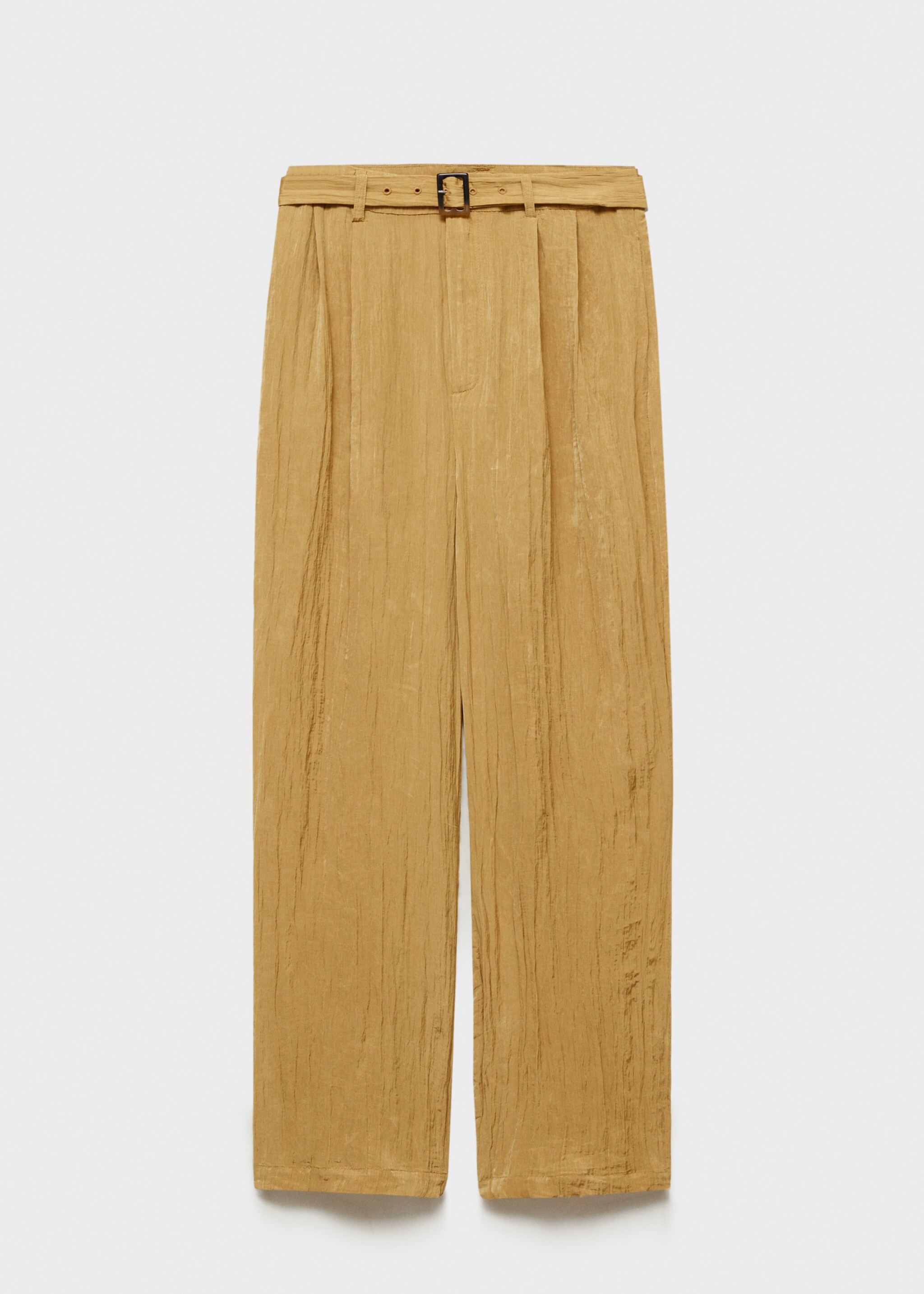 Pantalón textura cinturón - Artículo sin modelo