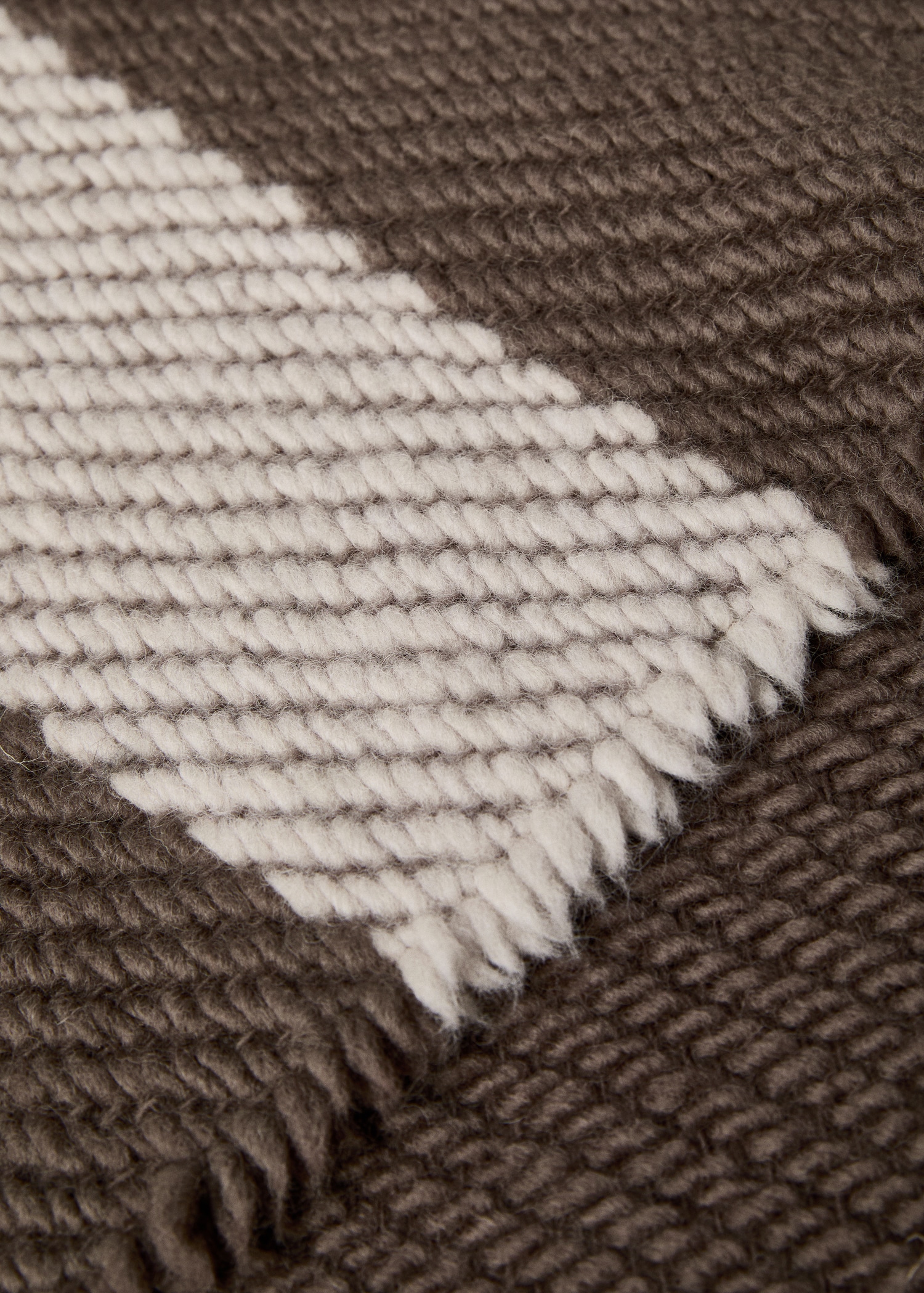 Gestreepte deken 100% wol 130x180 cm - Detail van het artikel 2