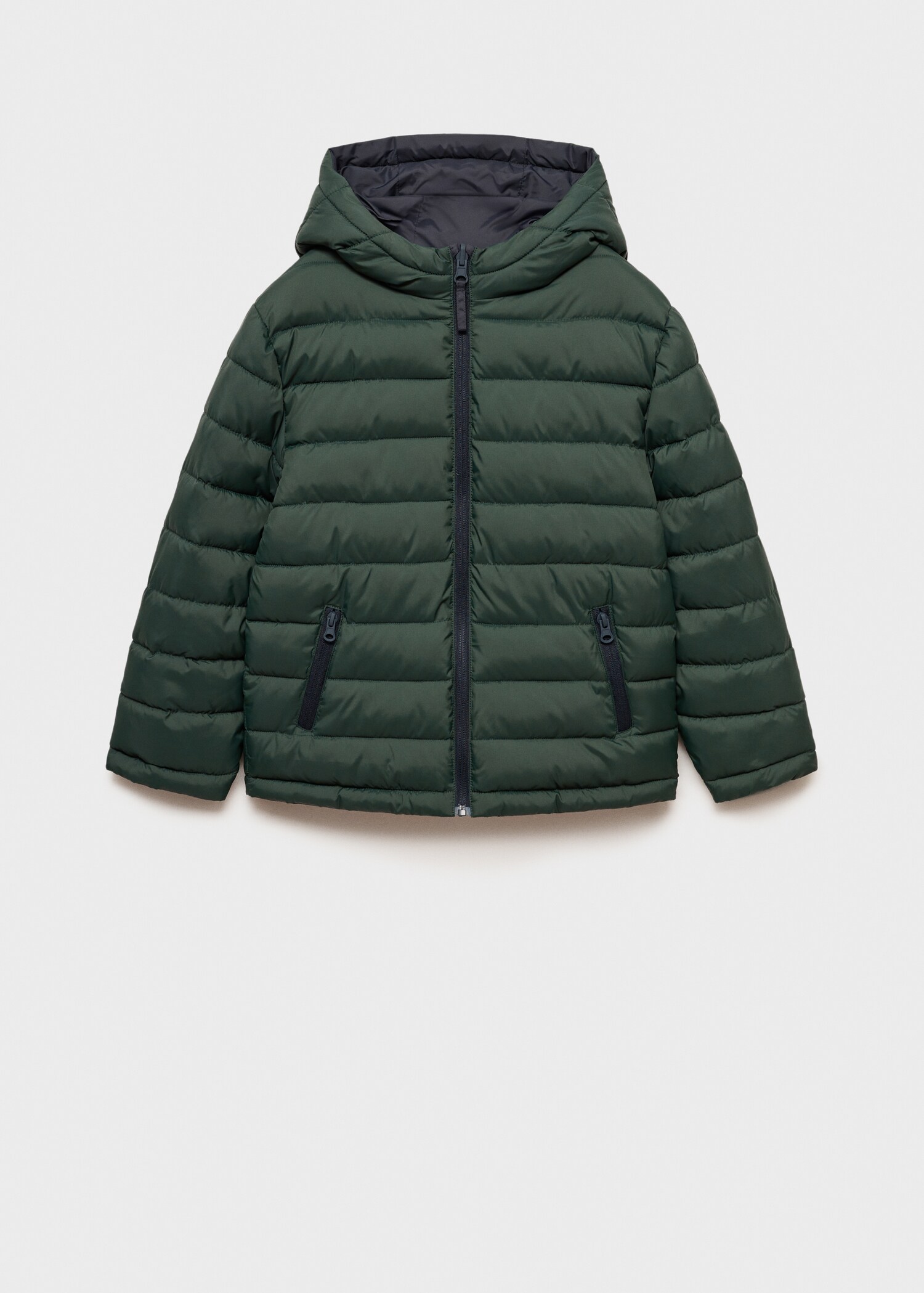 Quilted reversible anorak - Article without model