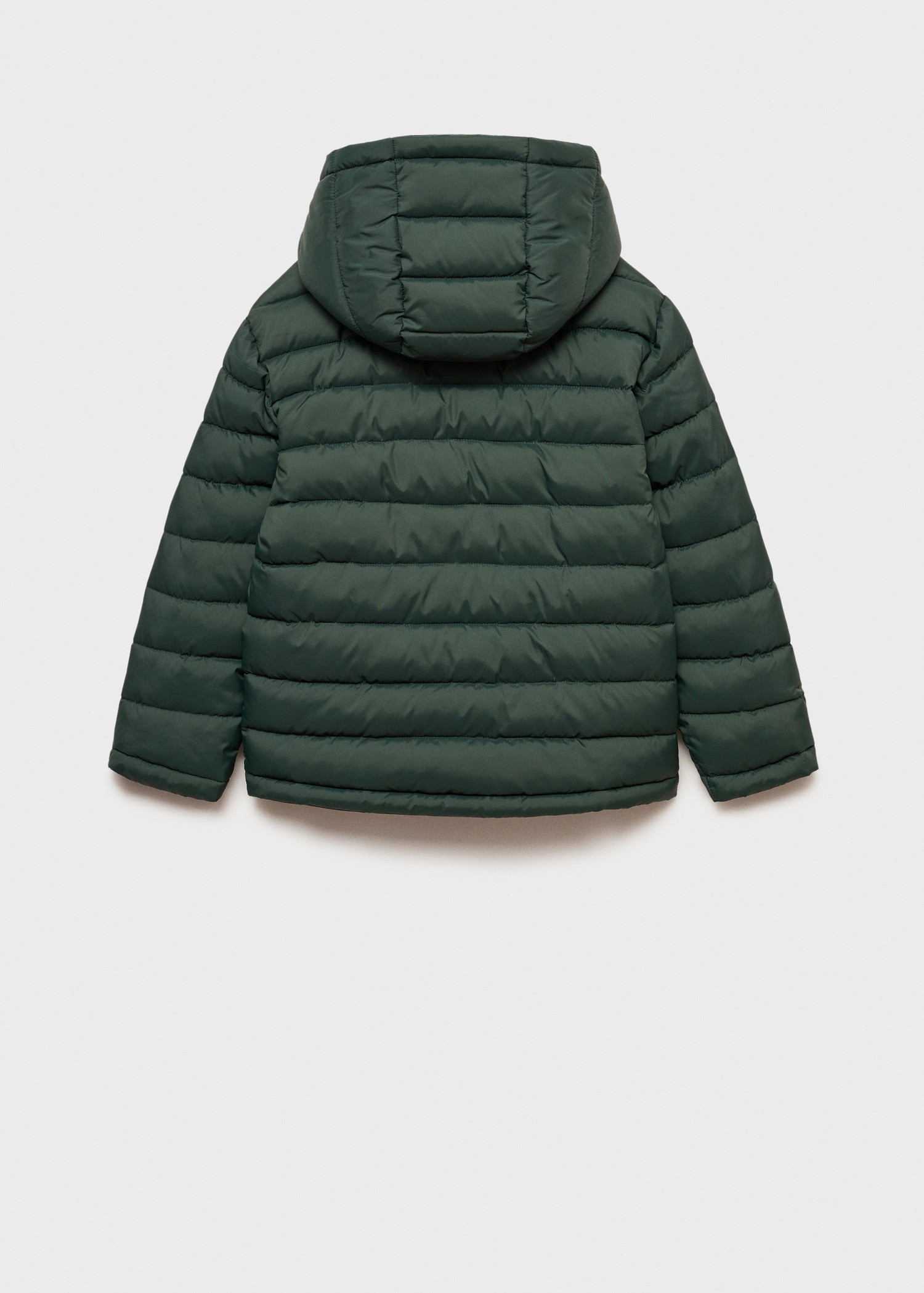Quilted reversible anorak - Reverse of the article
