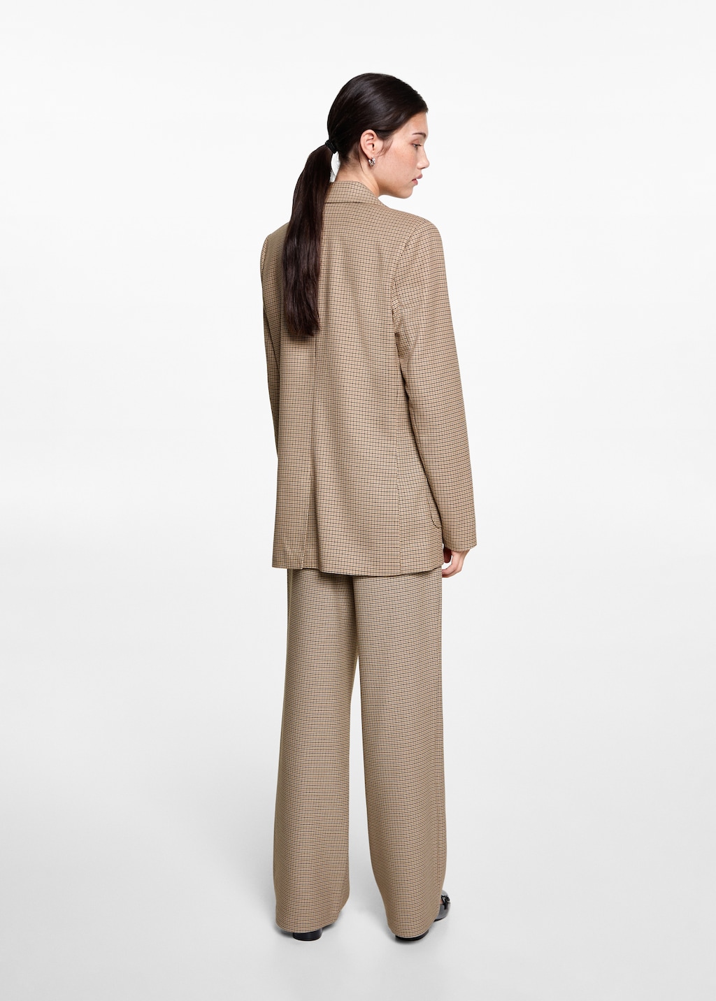 Veste pied de poule Teen MANGO France metropolitaine