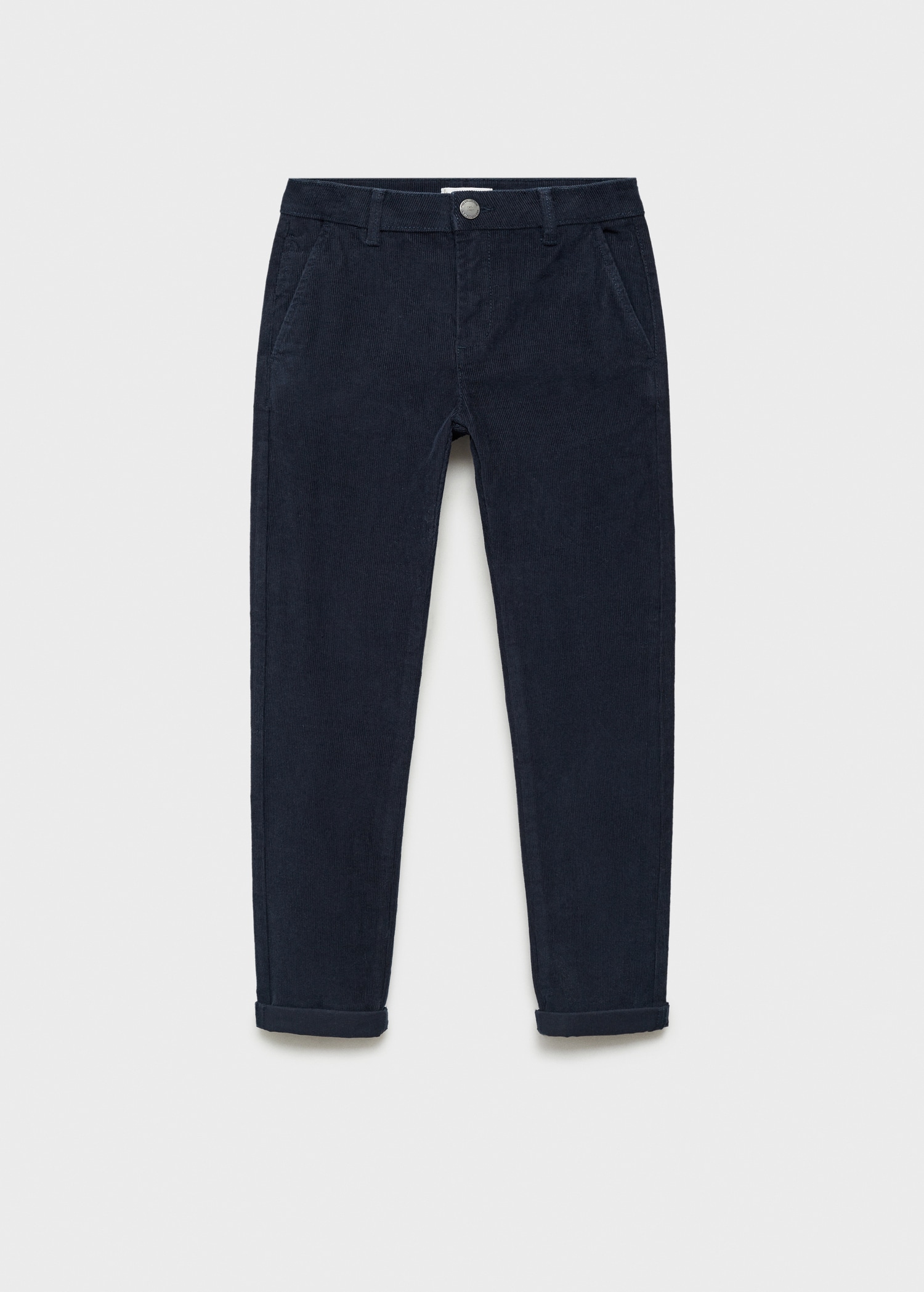 Pantalon droit velours côtelé - Article sans modèle