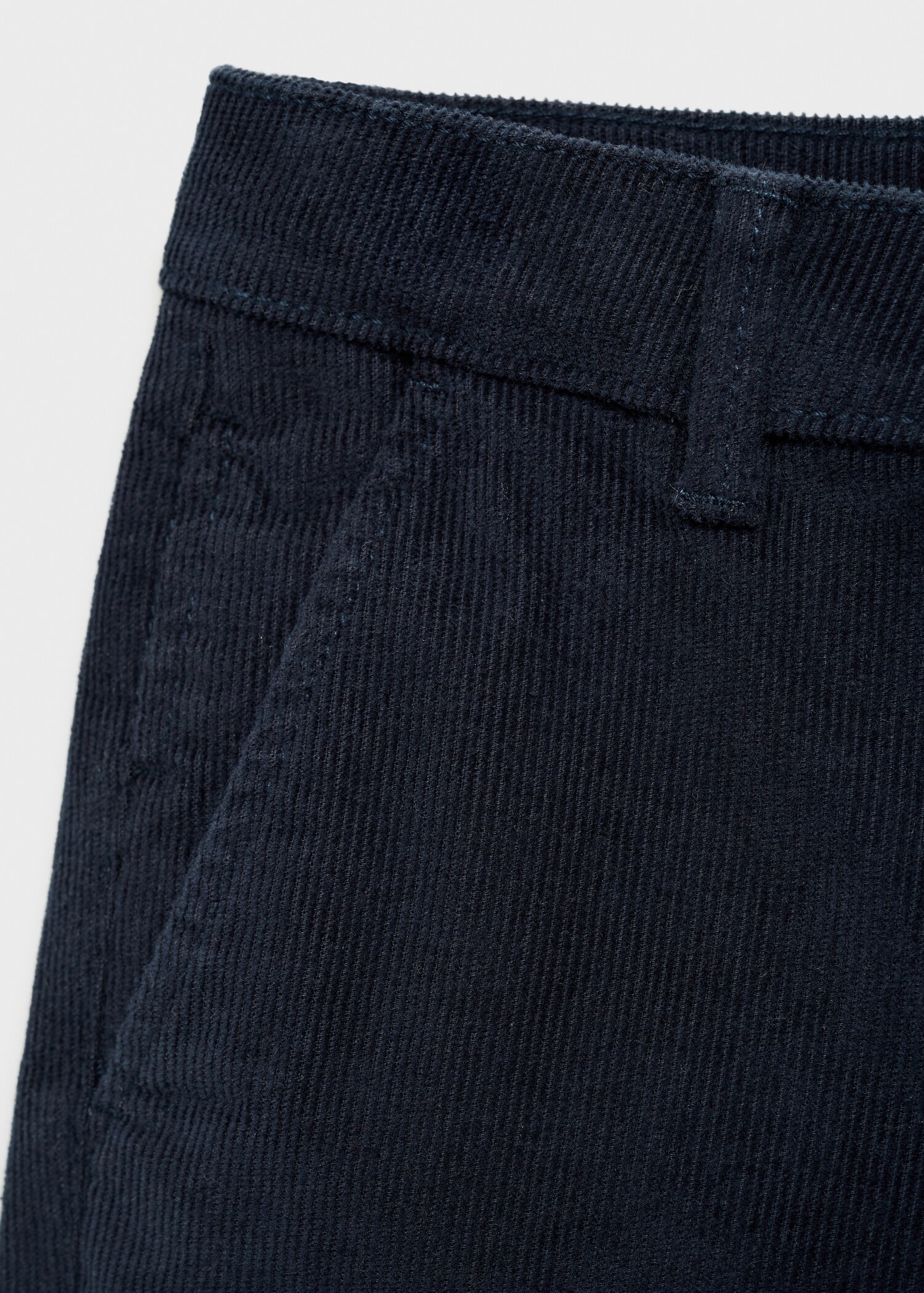 Pantalon droit velours côtelé - Détail de l'article 0