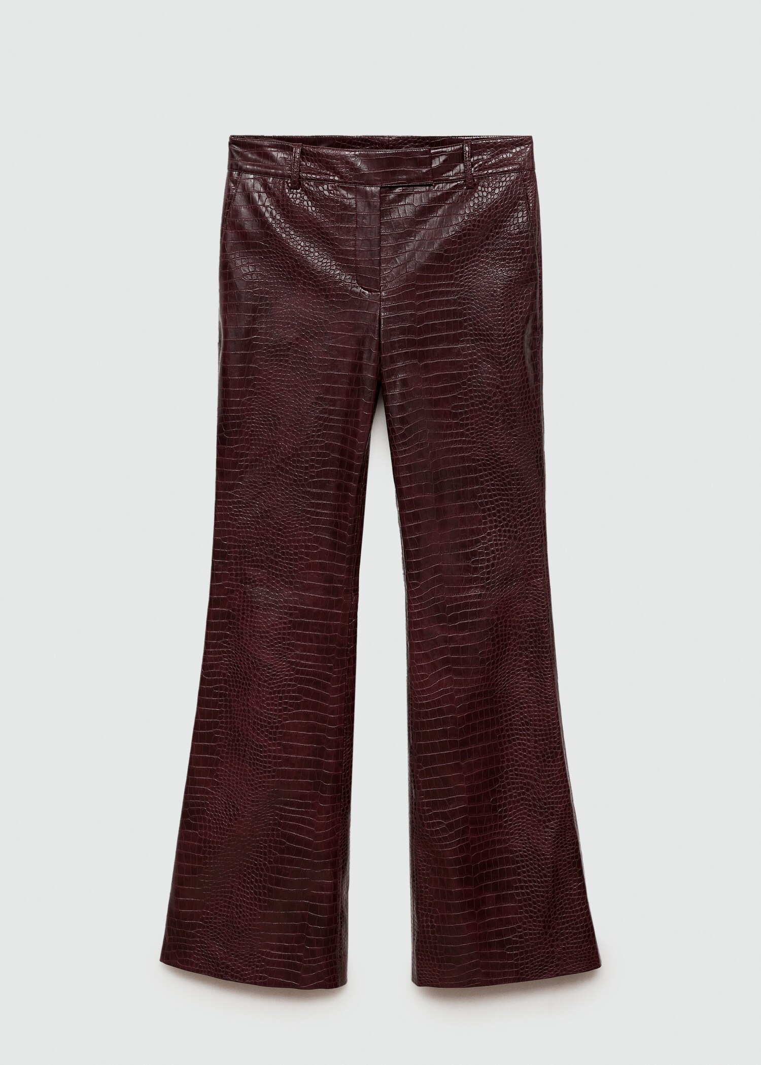 Pantalon flare effet serpent - Article sans modèle