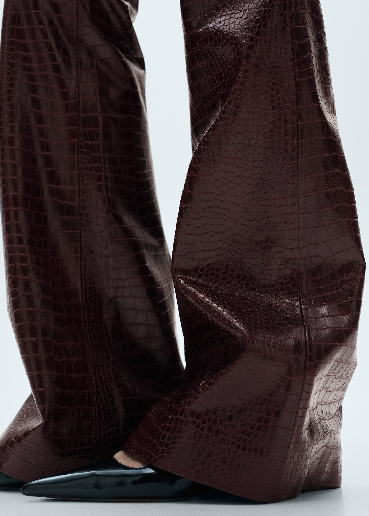 Pantalon flare effet serpent - Détail de l'article 6