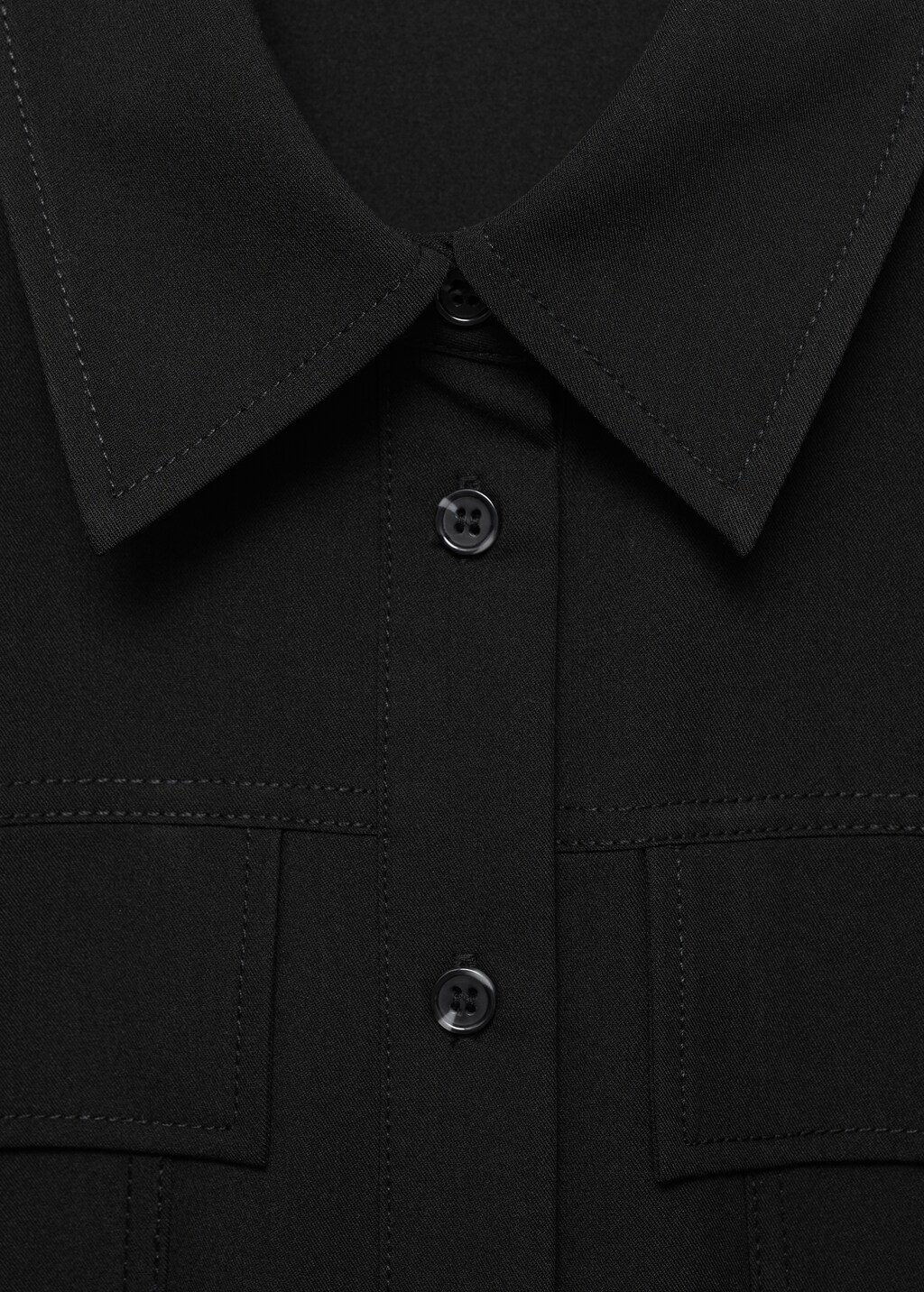Monochrome shirt dress sale
