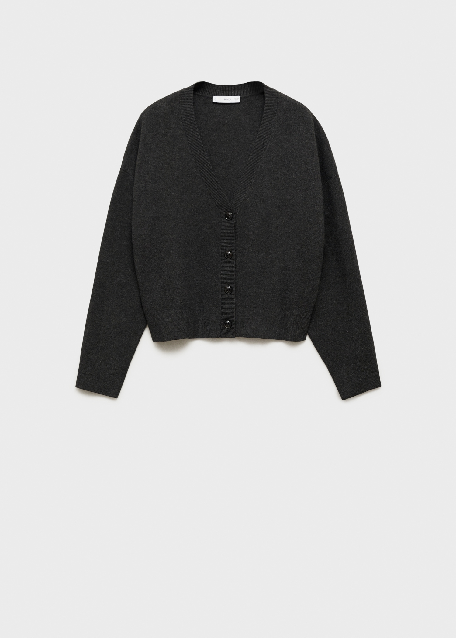 V-neck knitted cardigan - Article without model
