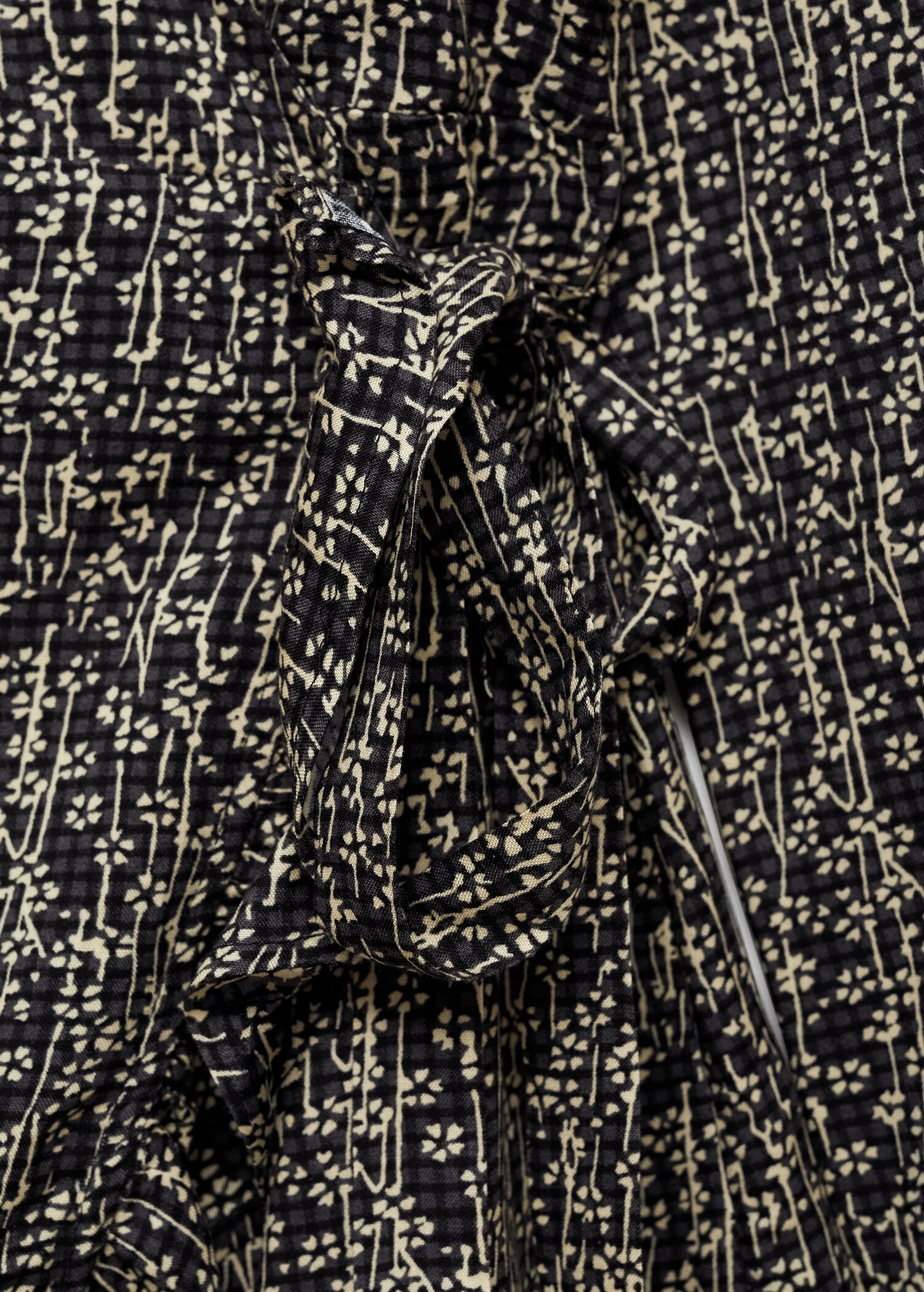 Flower print dress - Details of the article 8