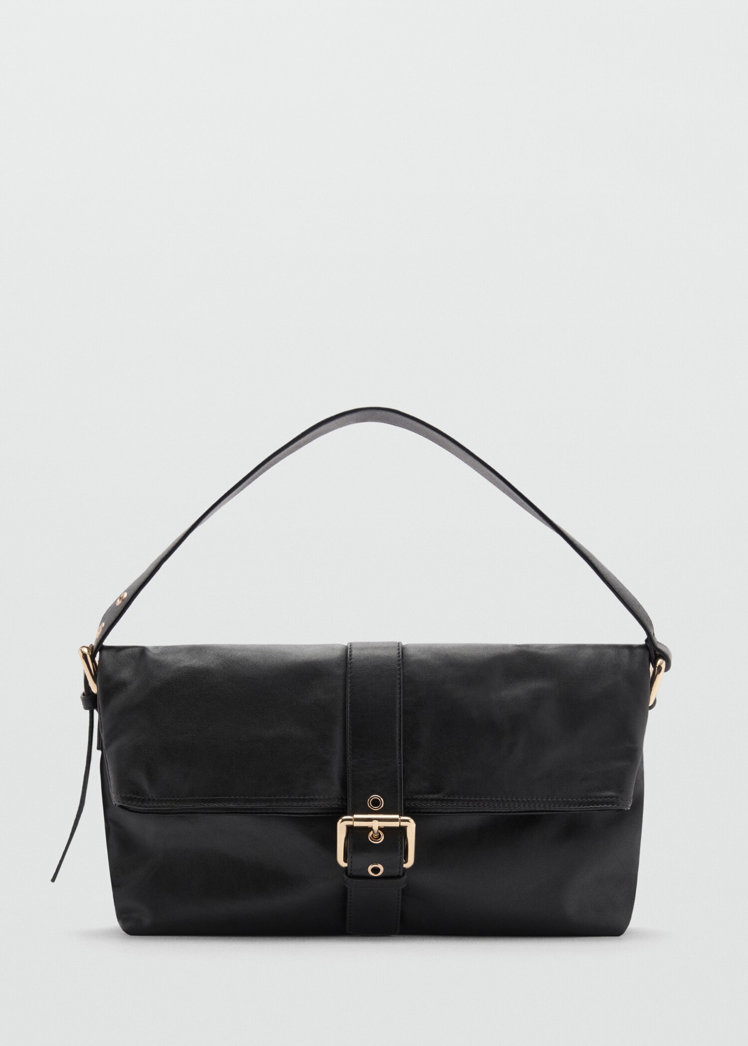 Buckle leather bag - Article without model