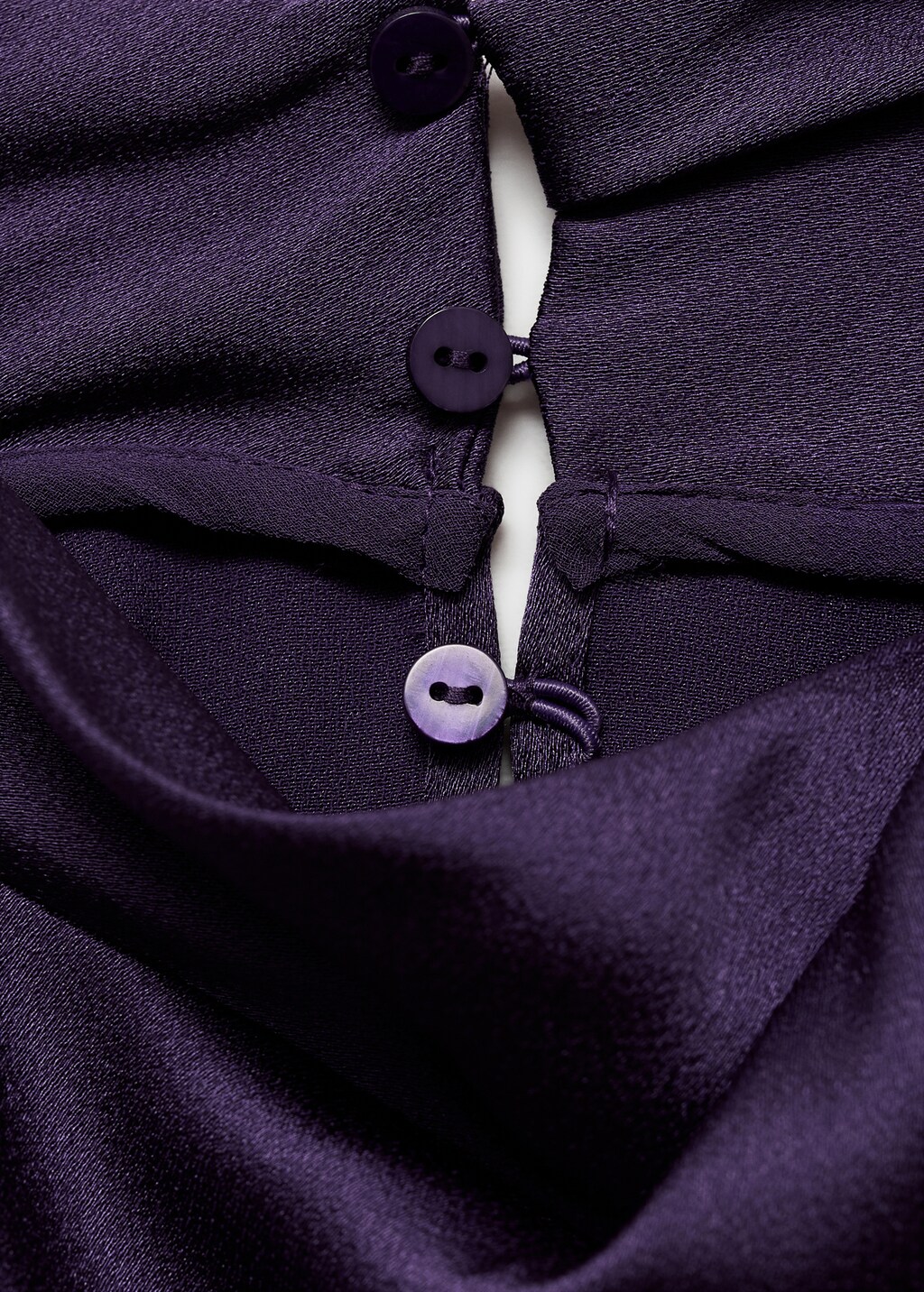 Blusas violeta by mango outlet hotsell