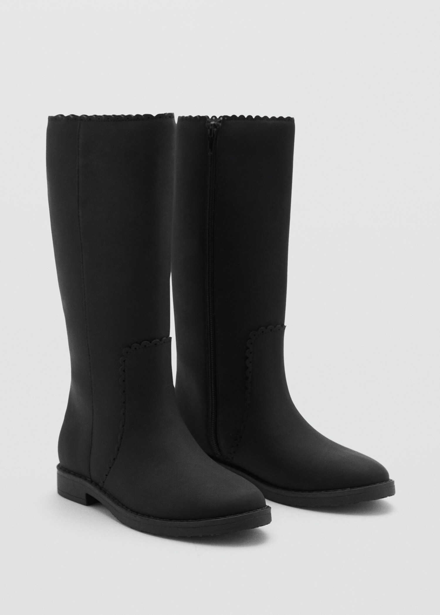 Bottes hautes plates - Plan moyen
