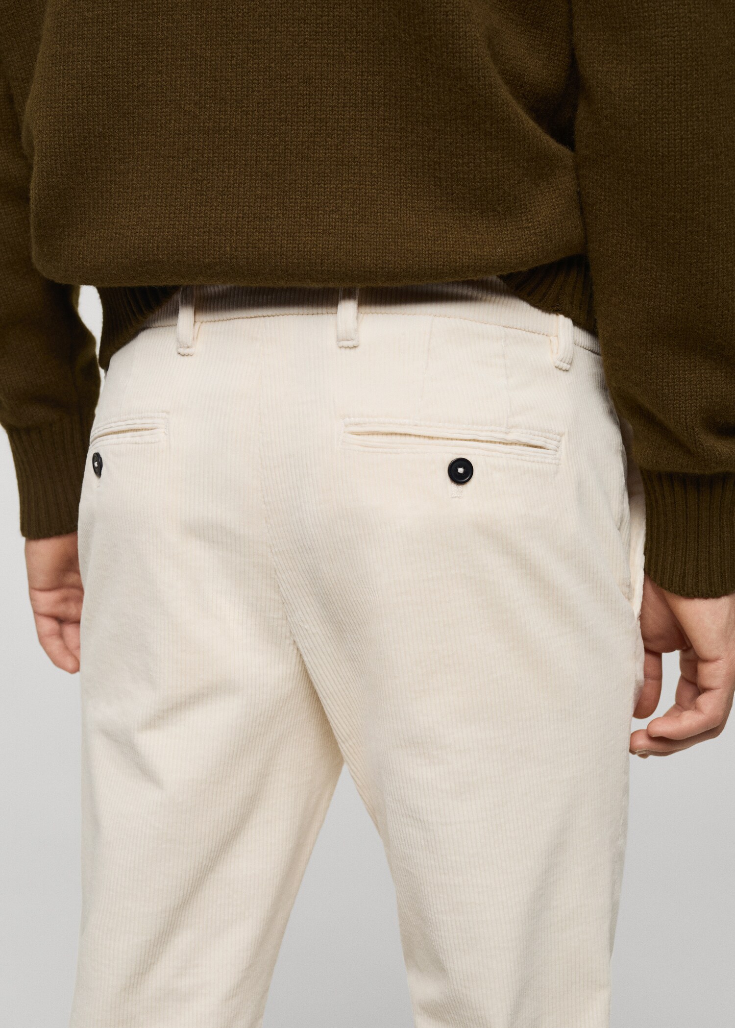 Pantalón pana slim fit - Detalle del artículo 6