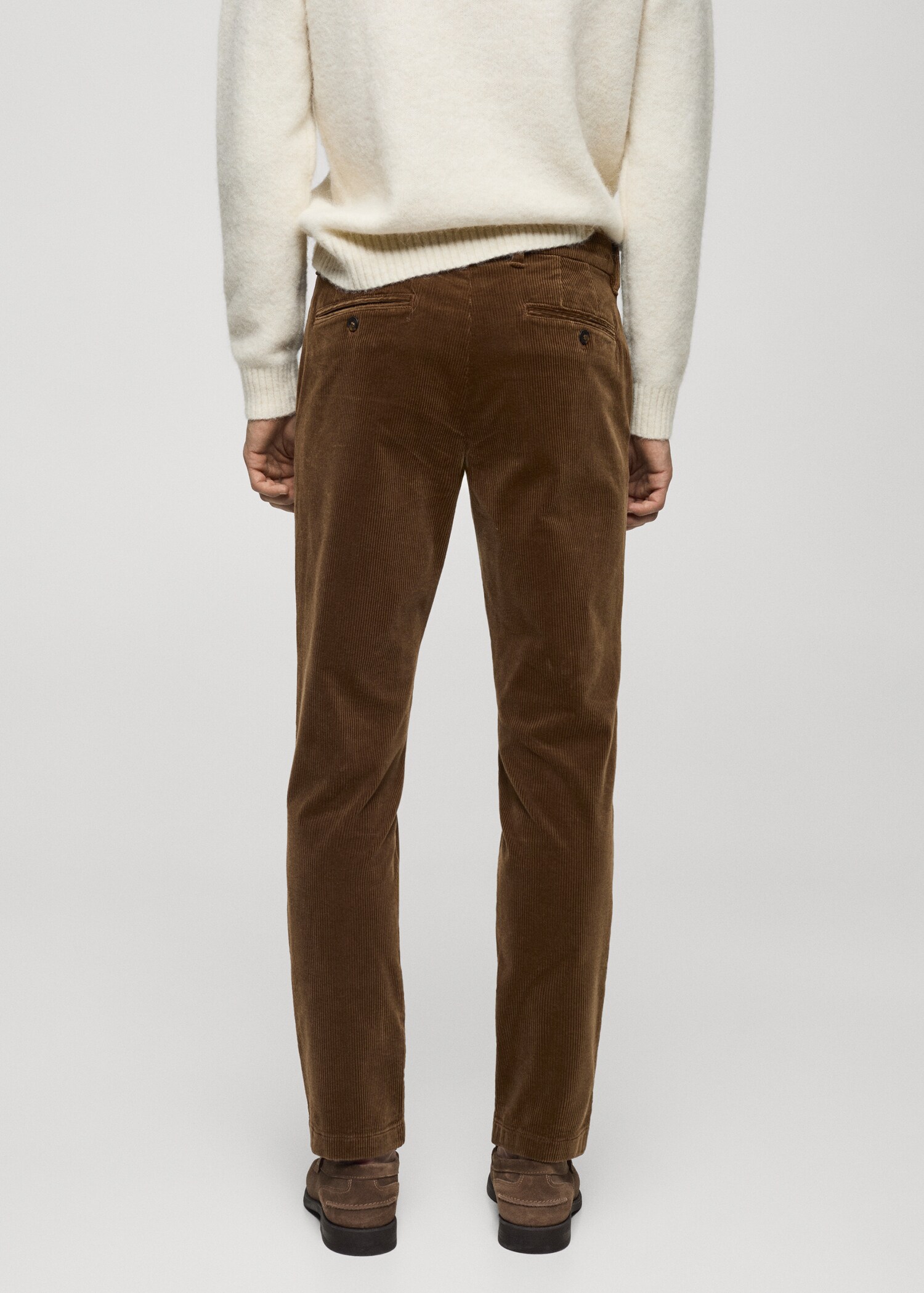 Pantalón pana slim fit - Reverso del artículo
