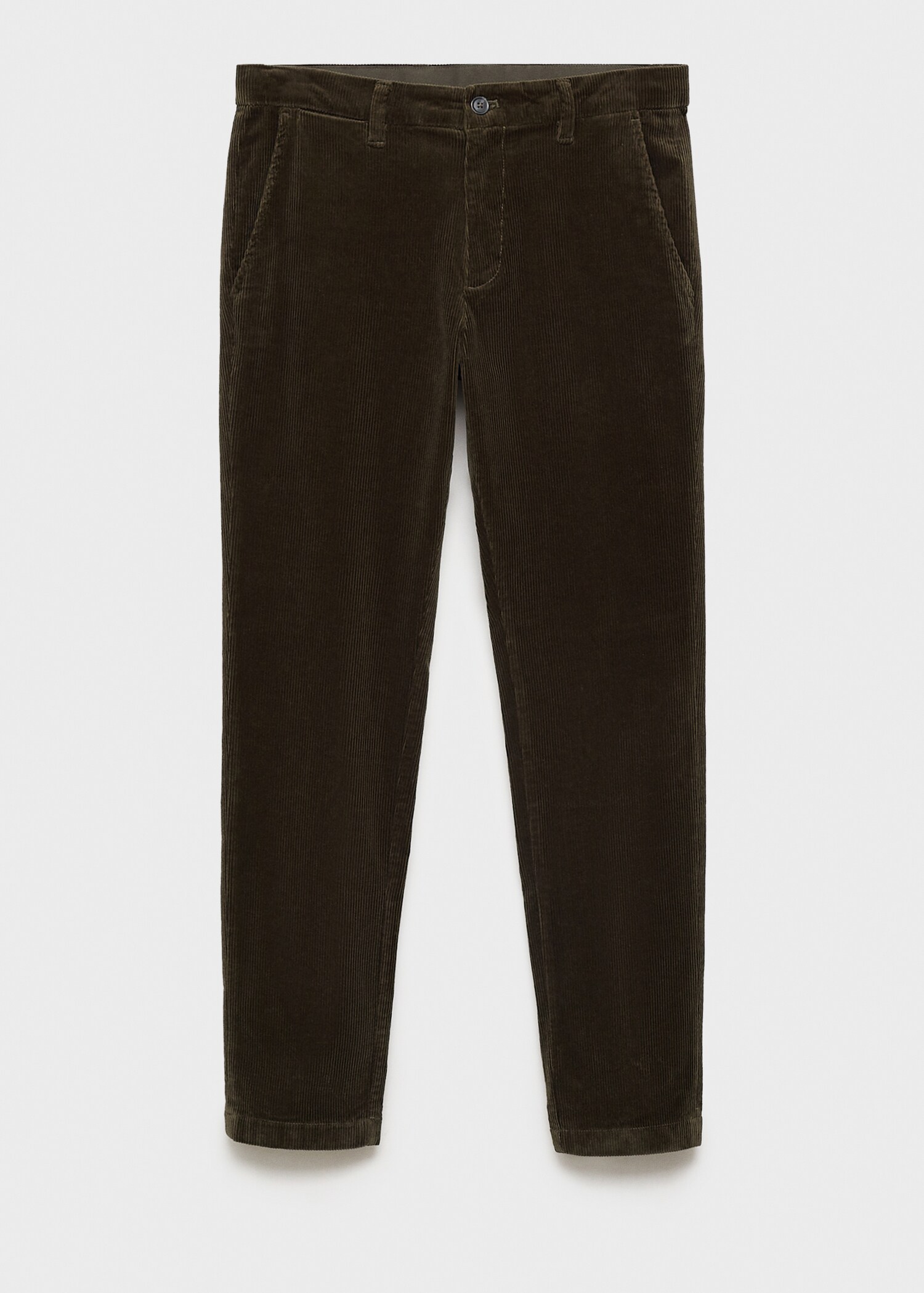 Corduroy slim-fit pants - Article without model