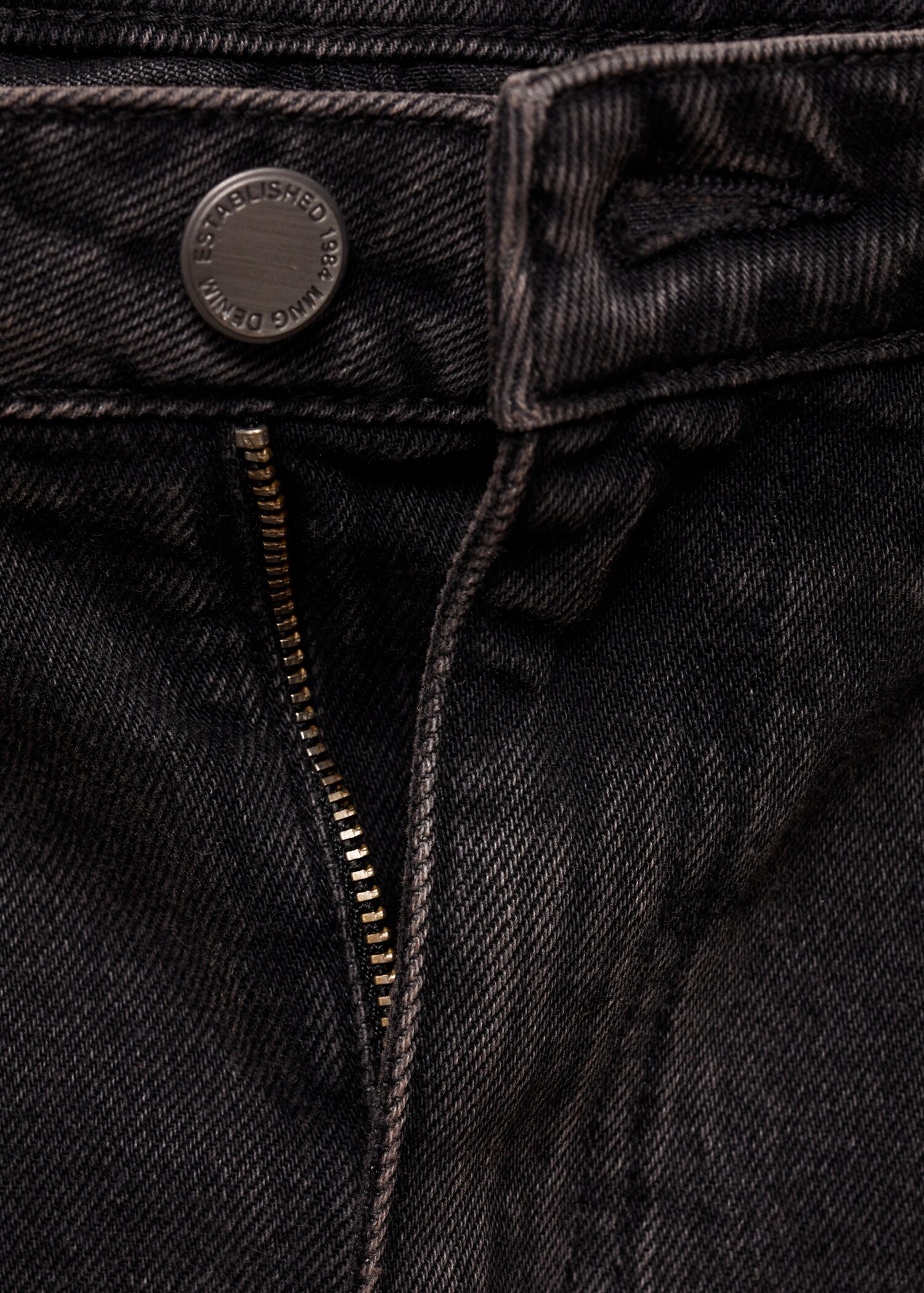 Low-rise loose-fit wideleg jeans - Details of the article 0