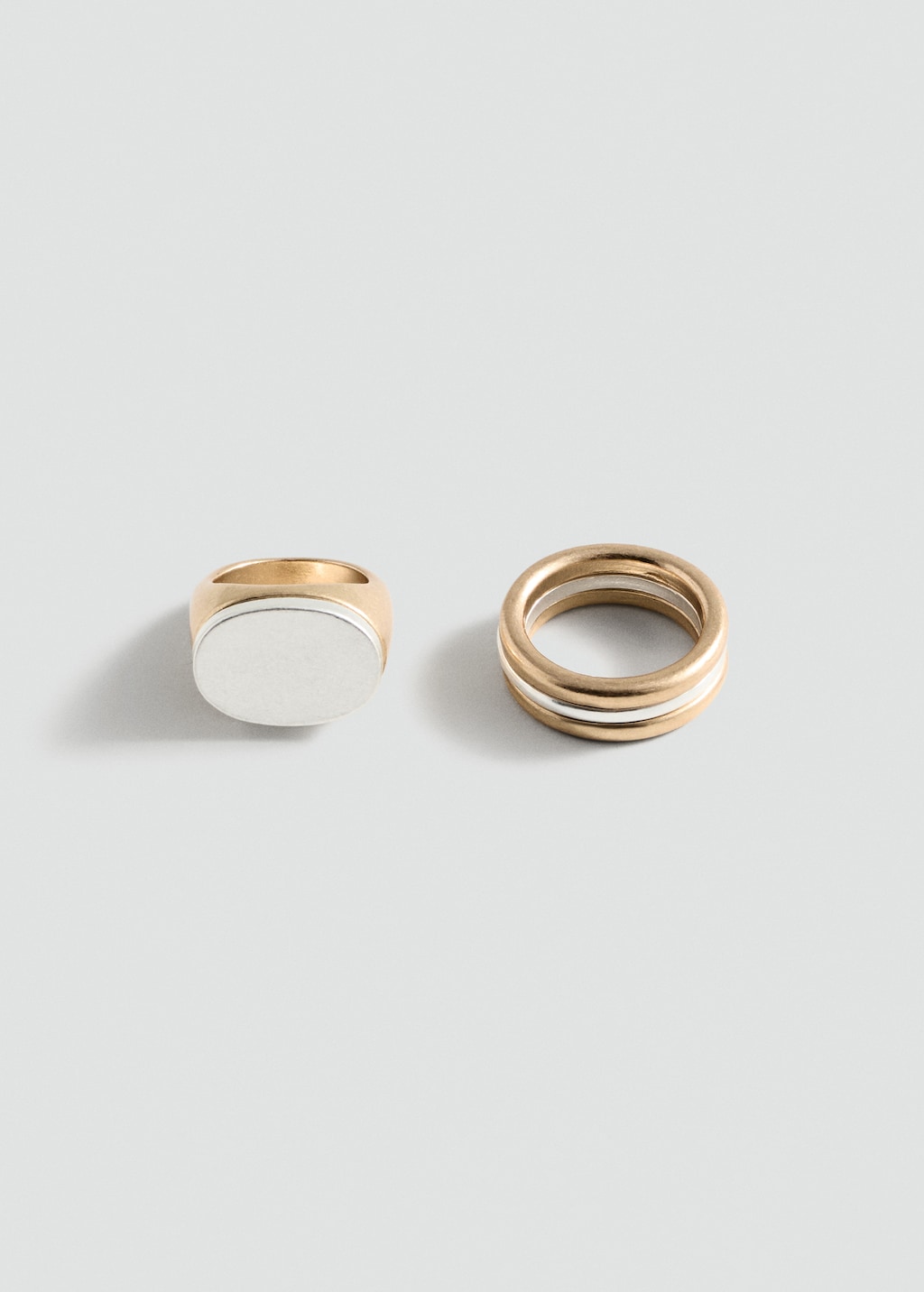 2-pack combined rings - Women | MANGO USA