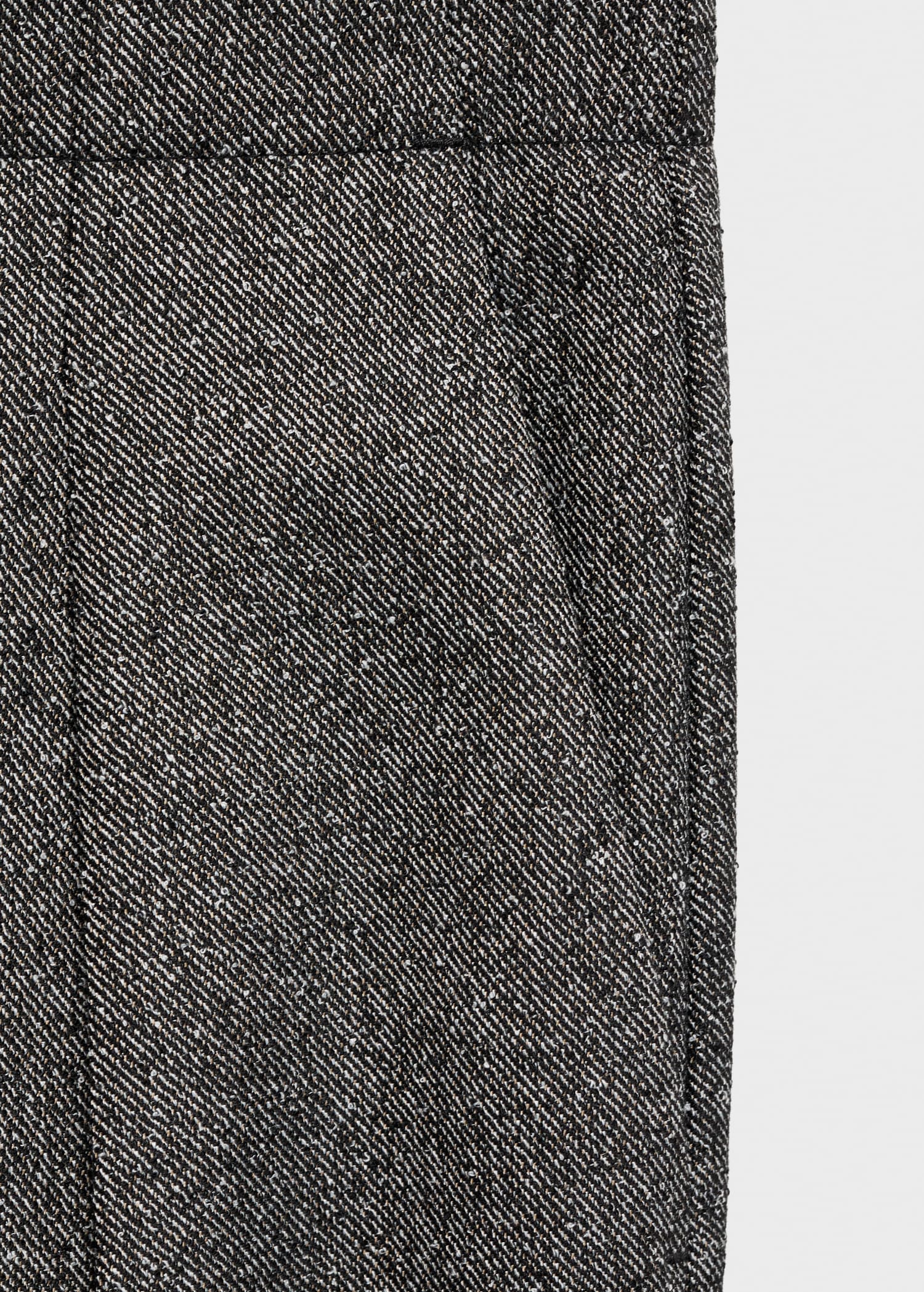 Flecked pleated trousers - Details of the article 8