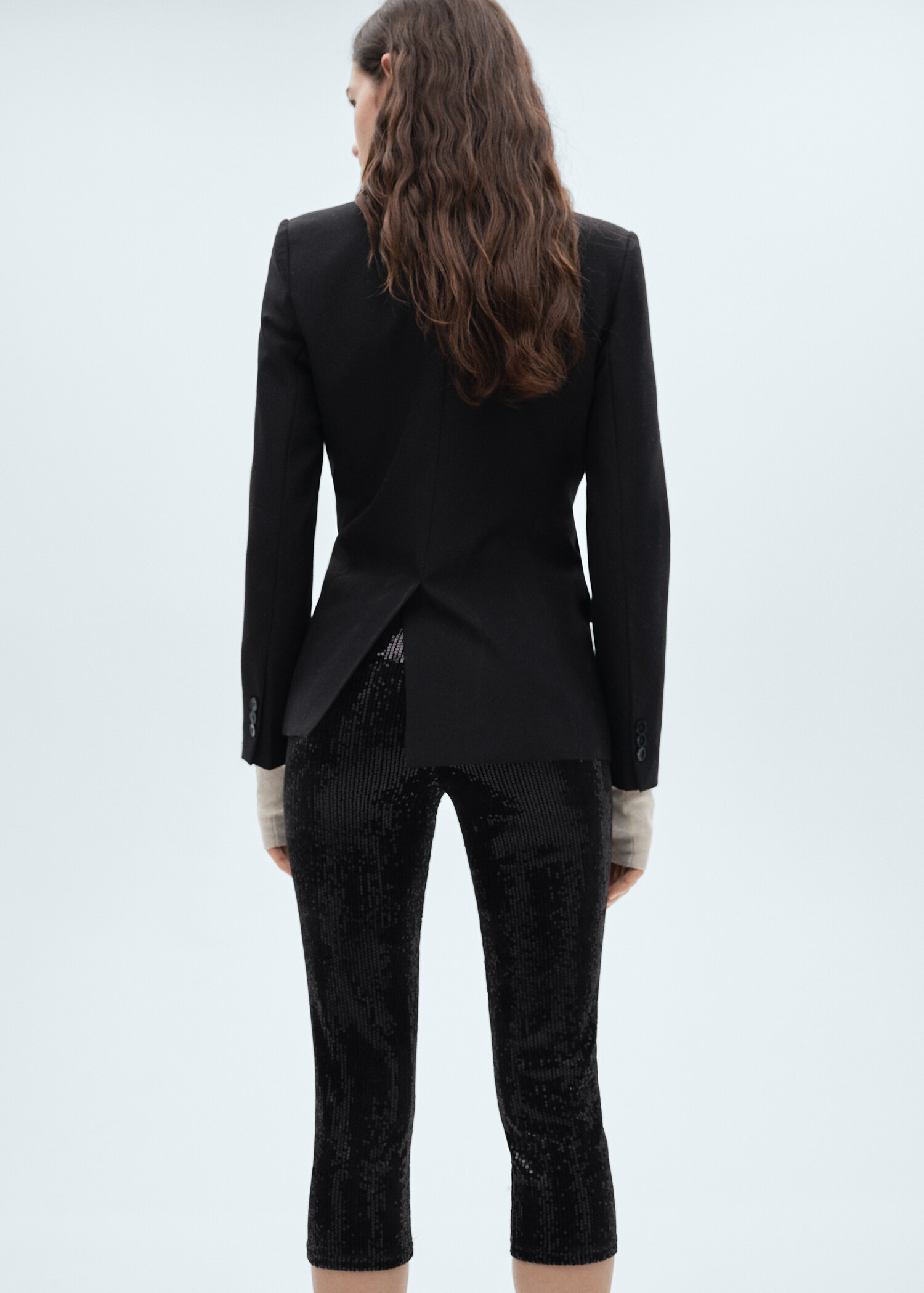 Leggings capri paillettes - Retro dell'articolo