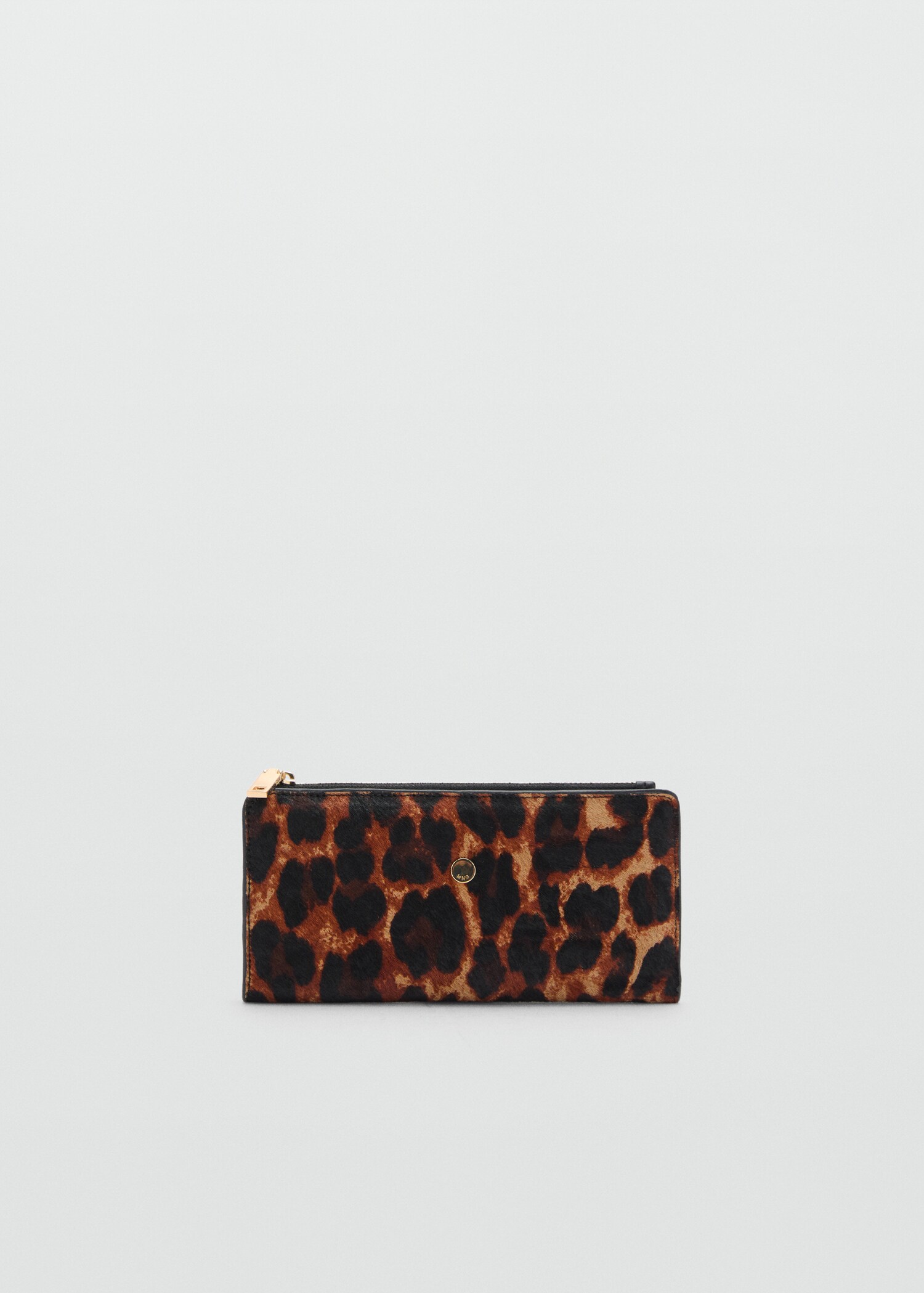 Portefeuille simili-cuir imitation fourrure léopard - Article sans modèle