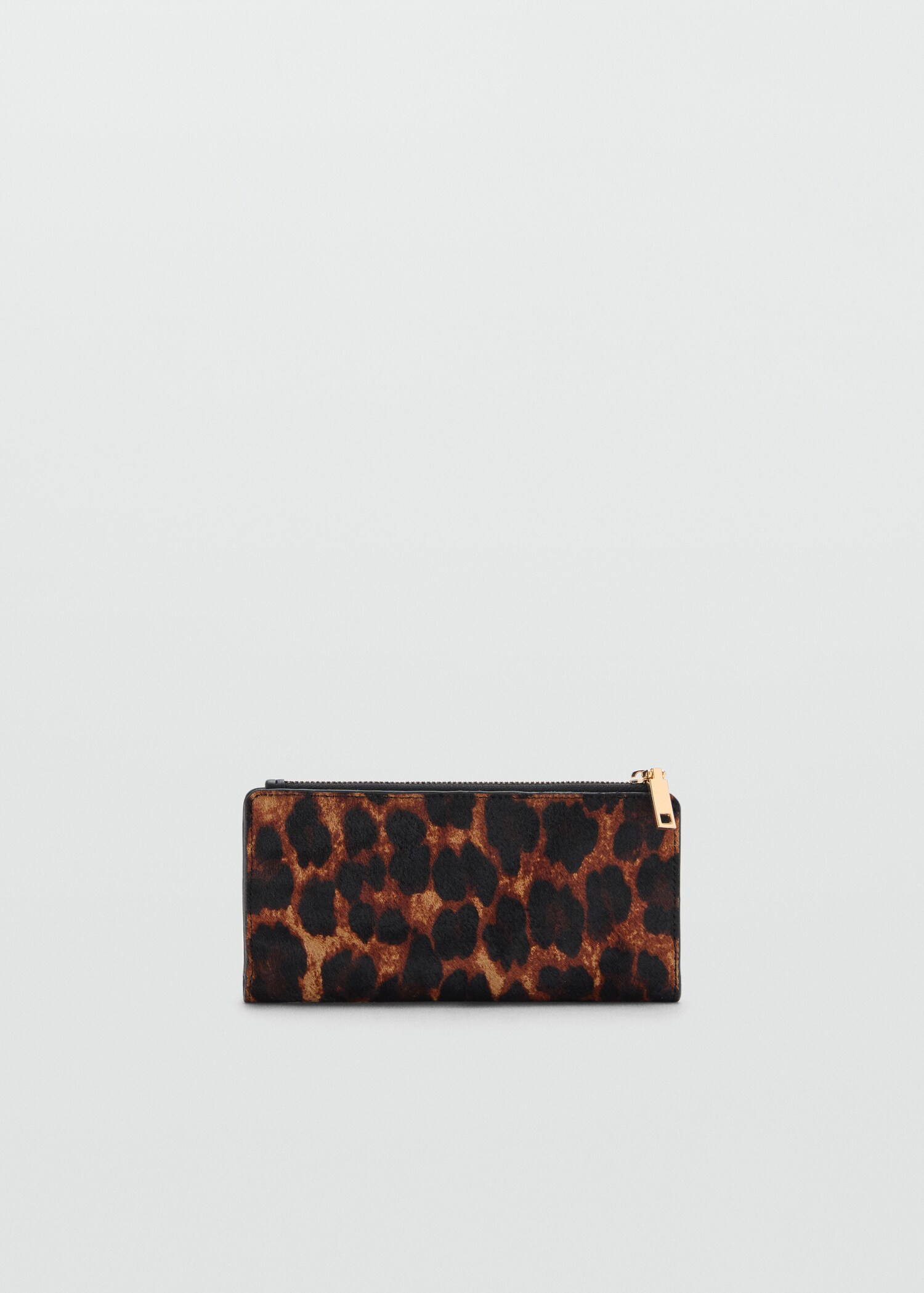 Portefeuille simili-cuir imitation fourrure léopard - Détail de l'article 2