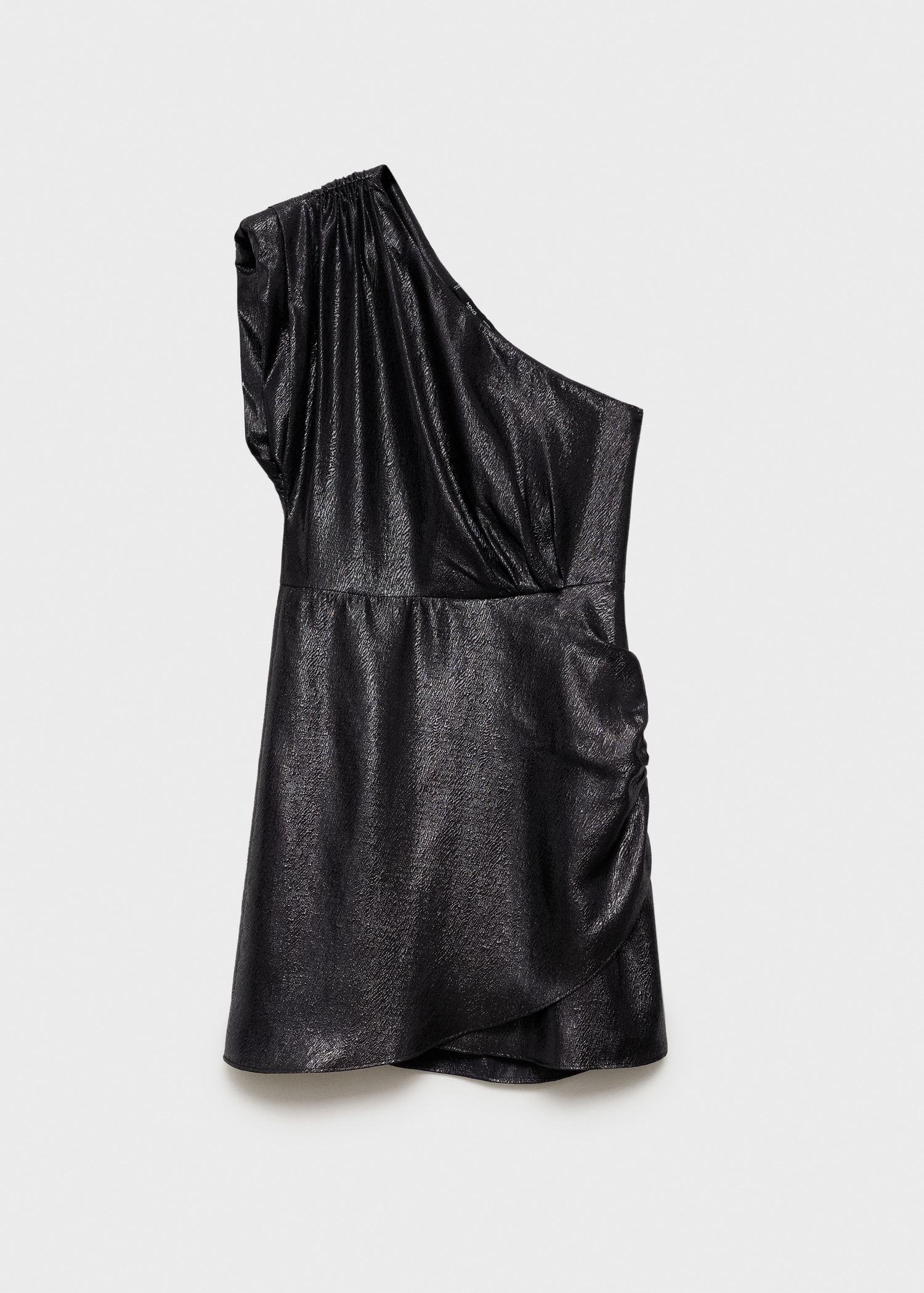 Textured asymmetrical dress - Article without model