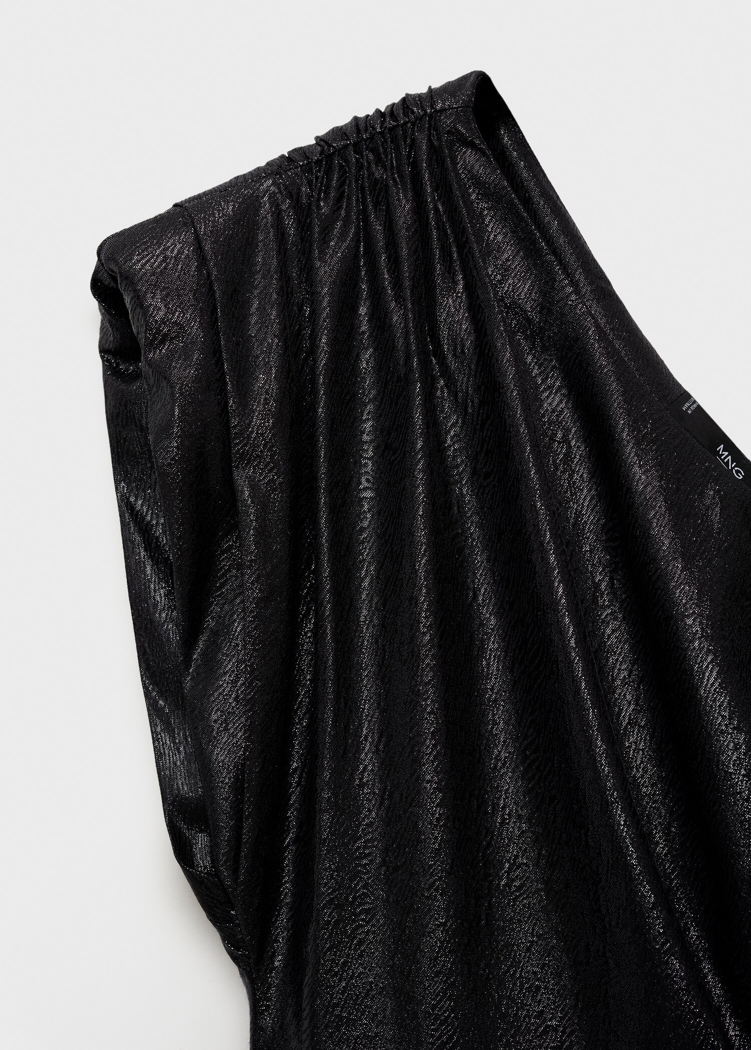 Textured asymmetrical dress - Details of the article 8