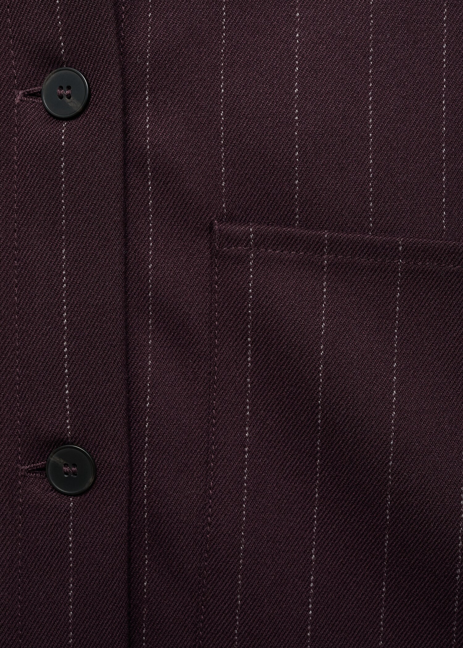 Pinstripe overshirt - Details of the article 8