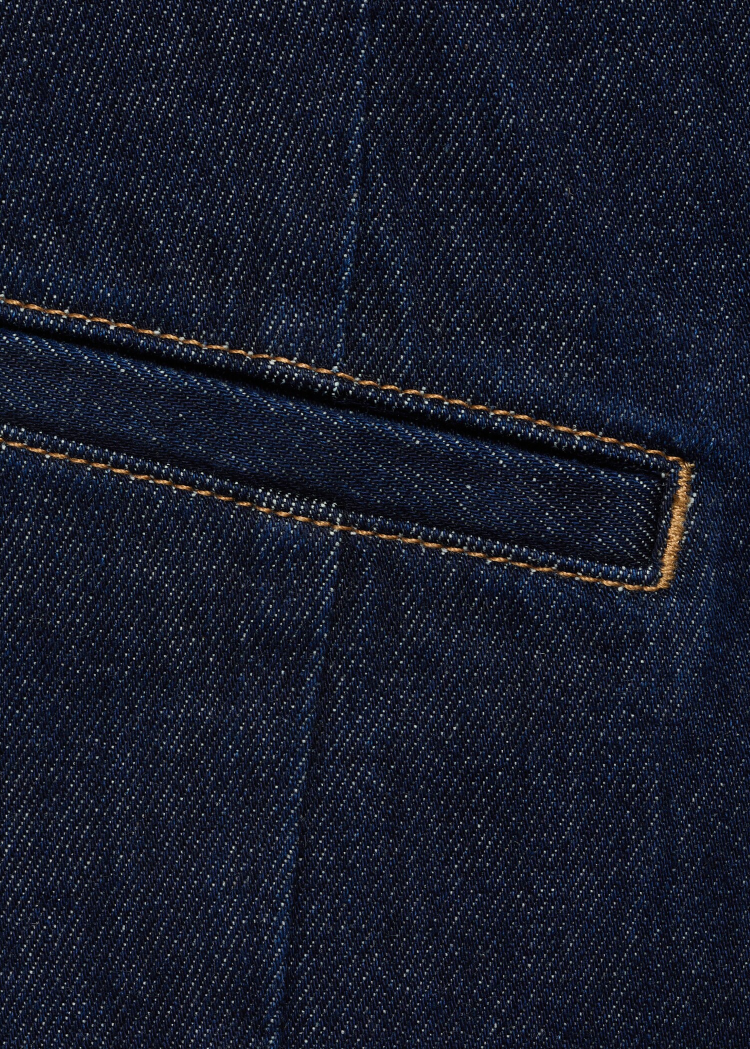 Denim rinse-wash gilet - Detail van het artikel 0