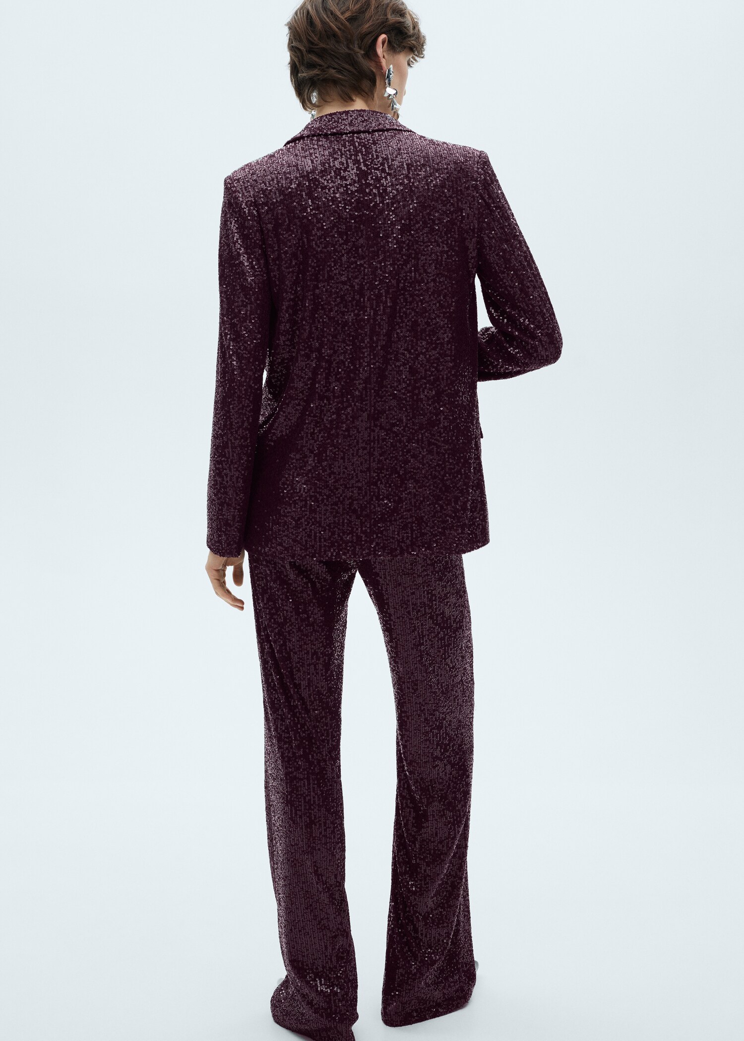 Blazer costume paillettes - Verso de l’article