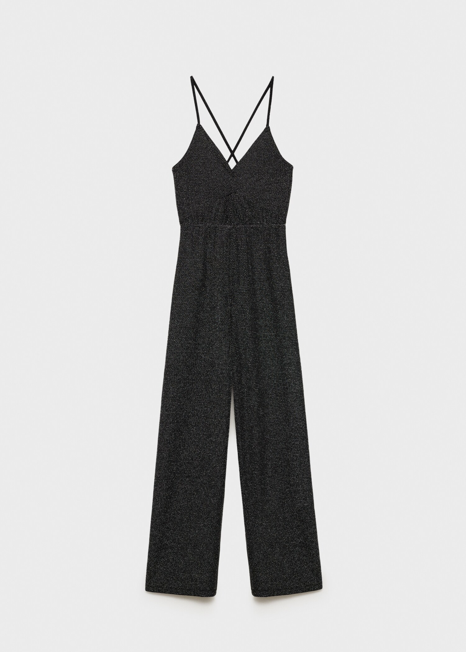 Lurex long jumpsuit - Article without model