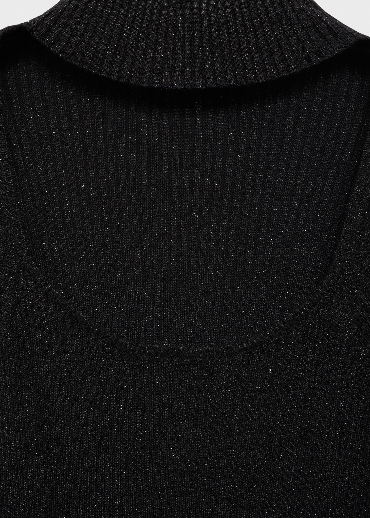 Lurex ribbed dress - Details of the article 8