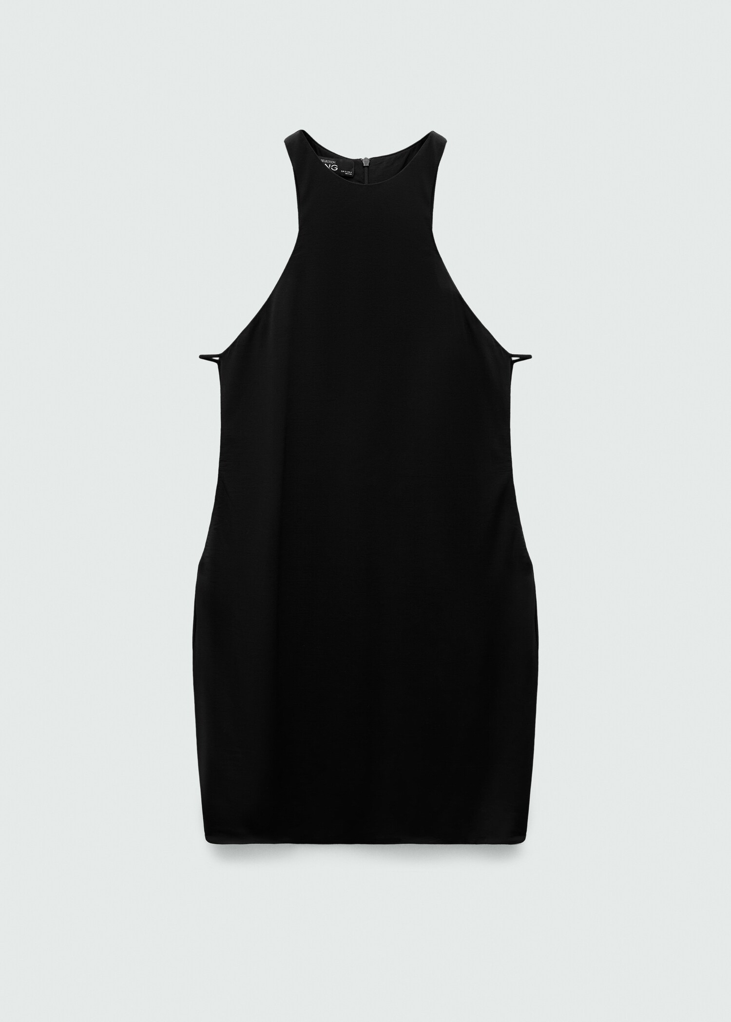 Short dress with side slits - Article without model