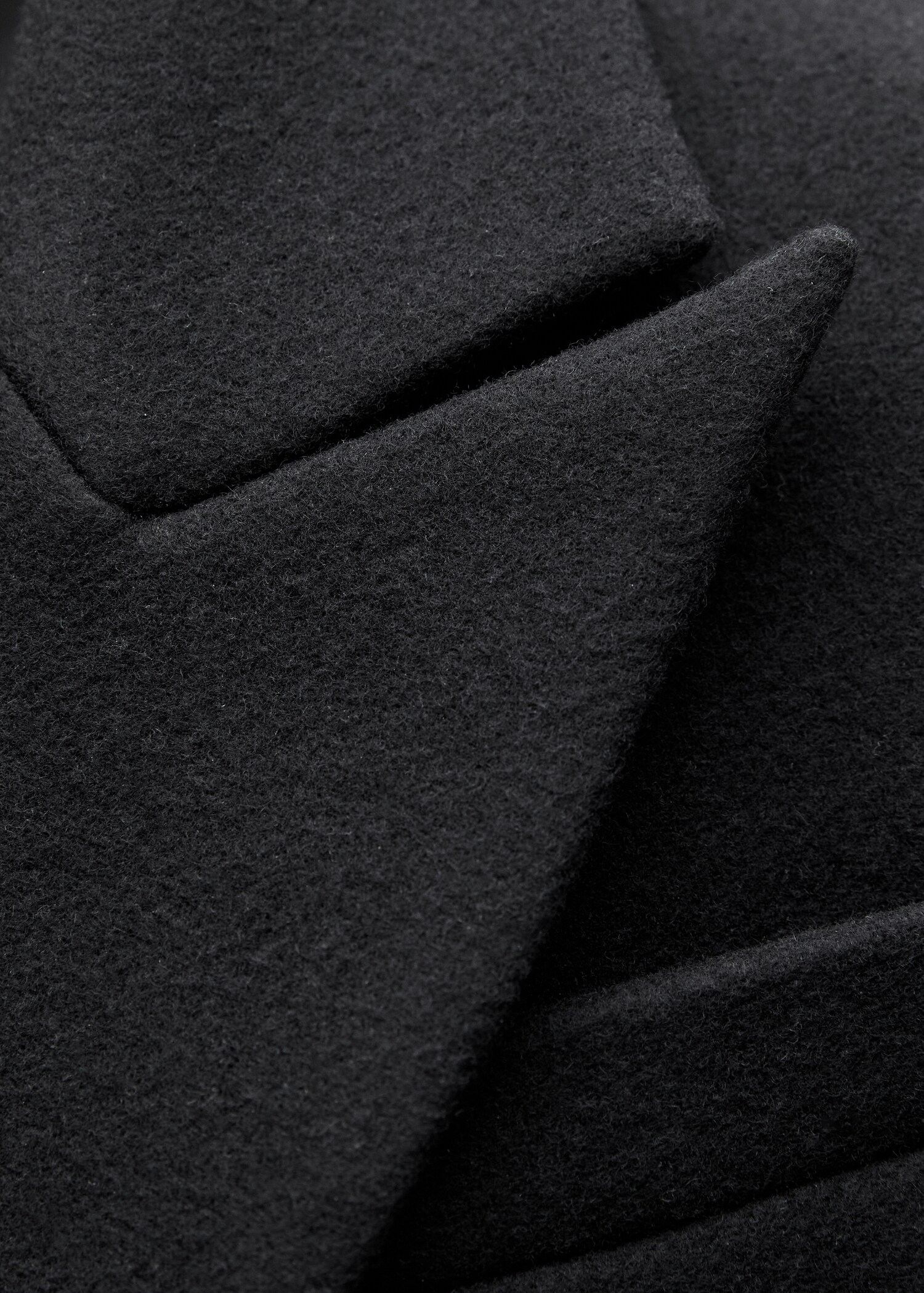 Manteau en laine structuré - Détail de l'article 0