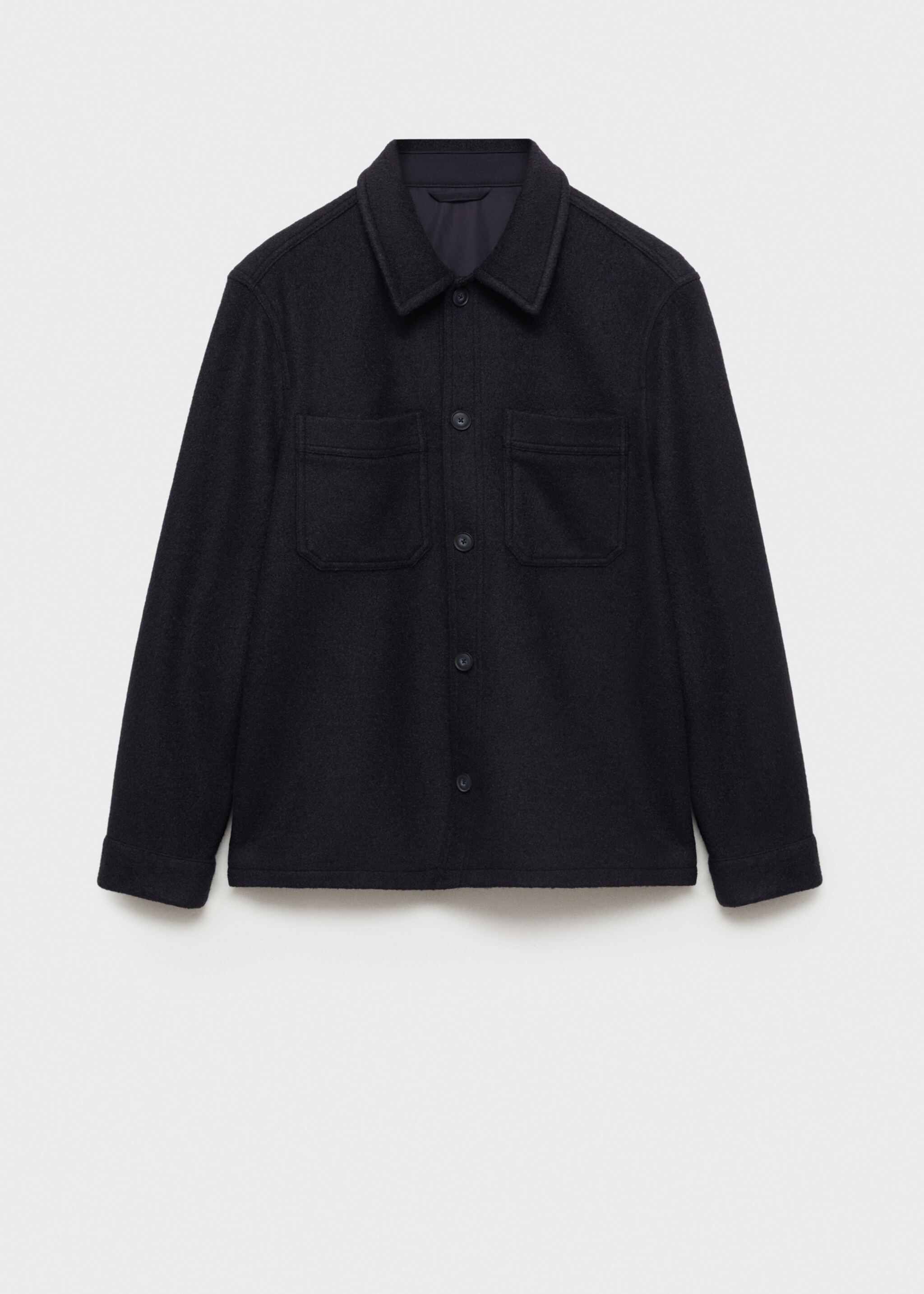 Wool jacket with pockets - Article without model