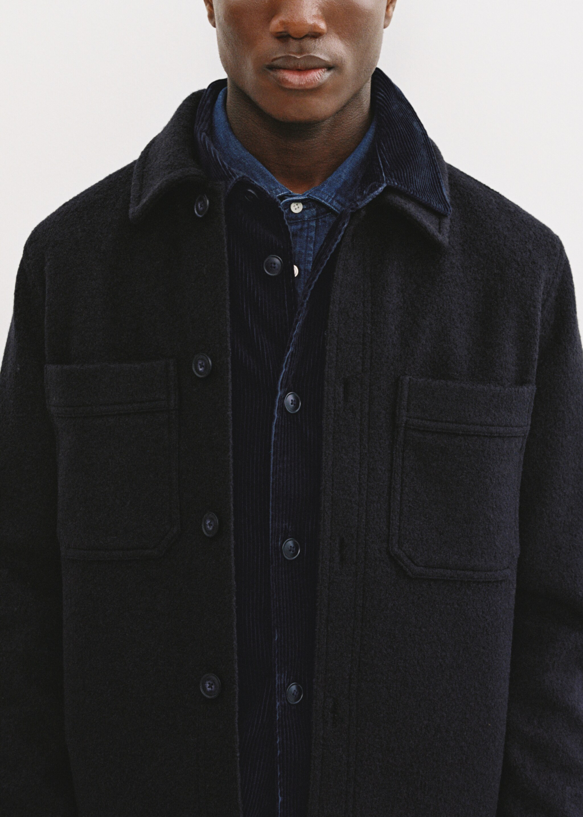 Wool jacket with pockets - Details of the article 3