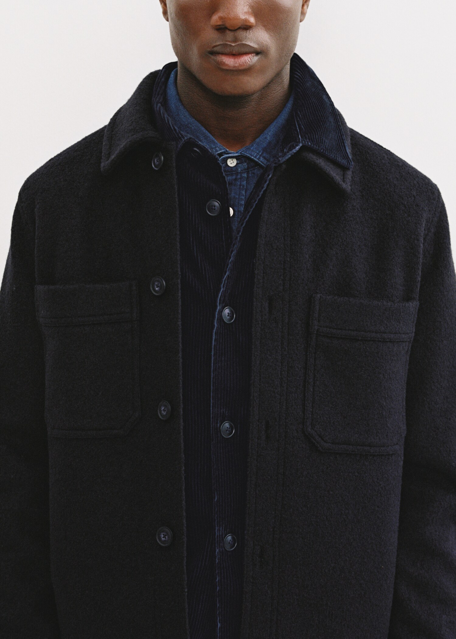 Wool jacket with pockets - Details of the article 3