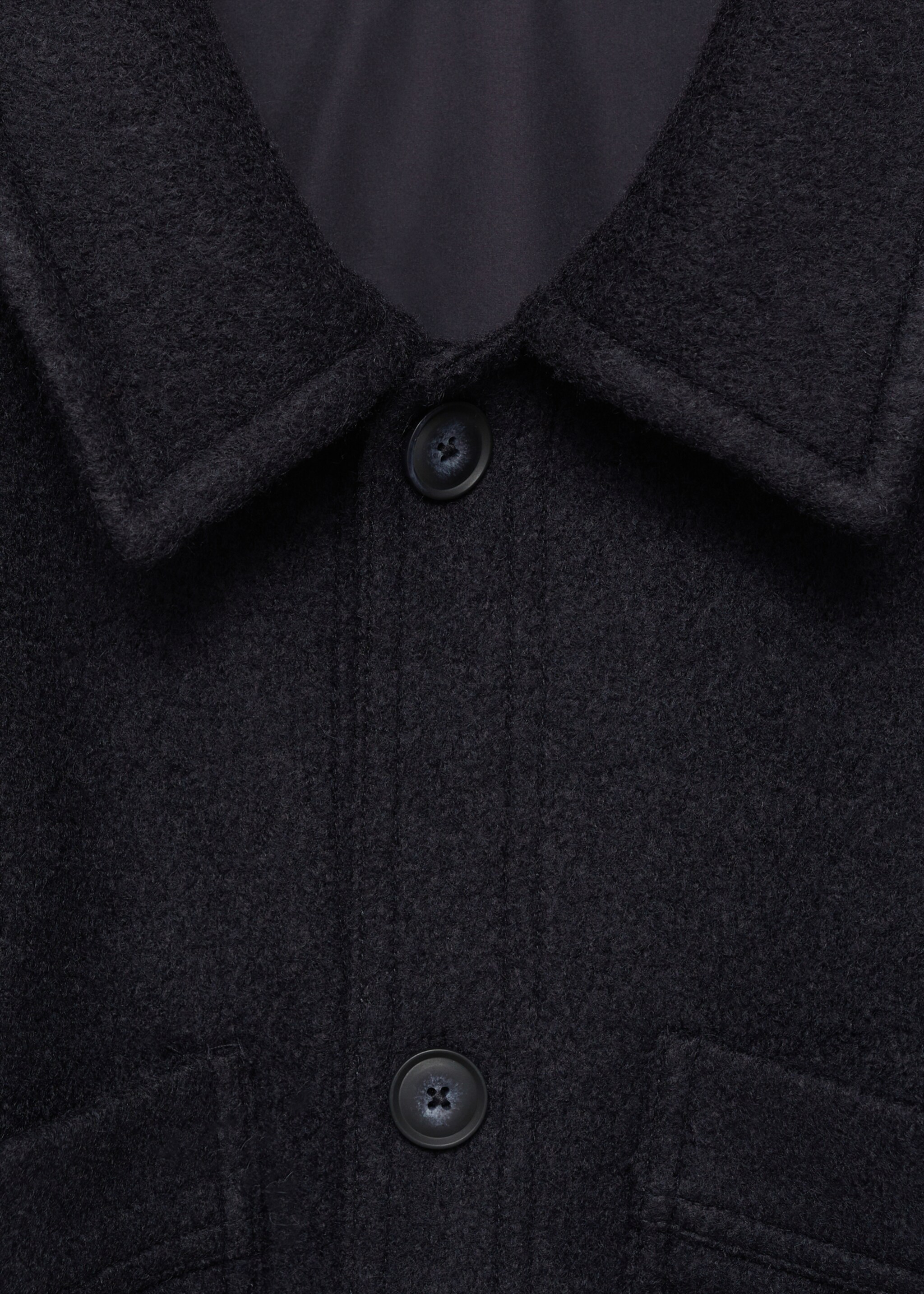 Wool jacket with pockets - Details of the article 8