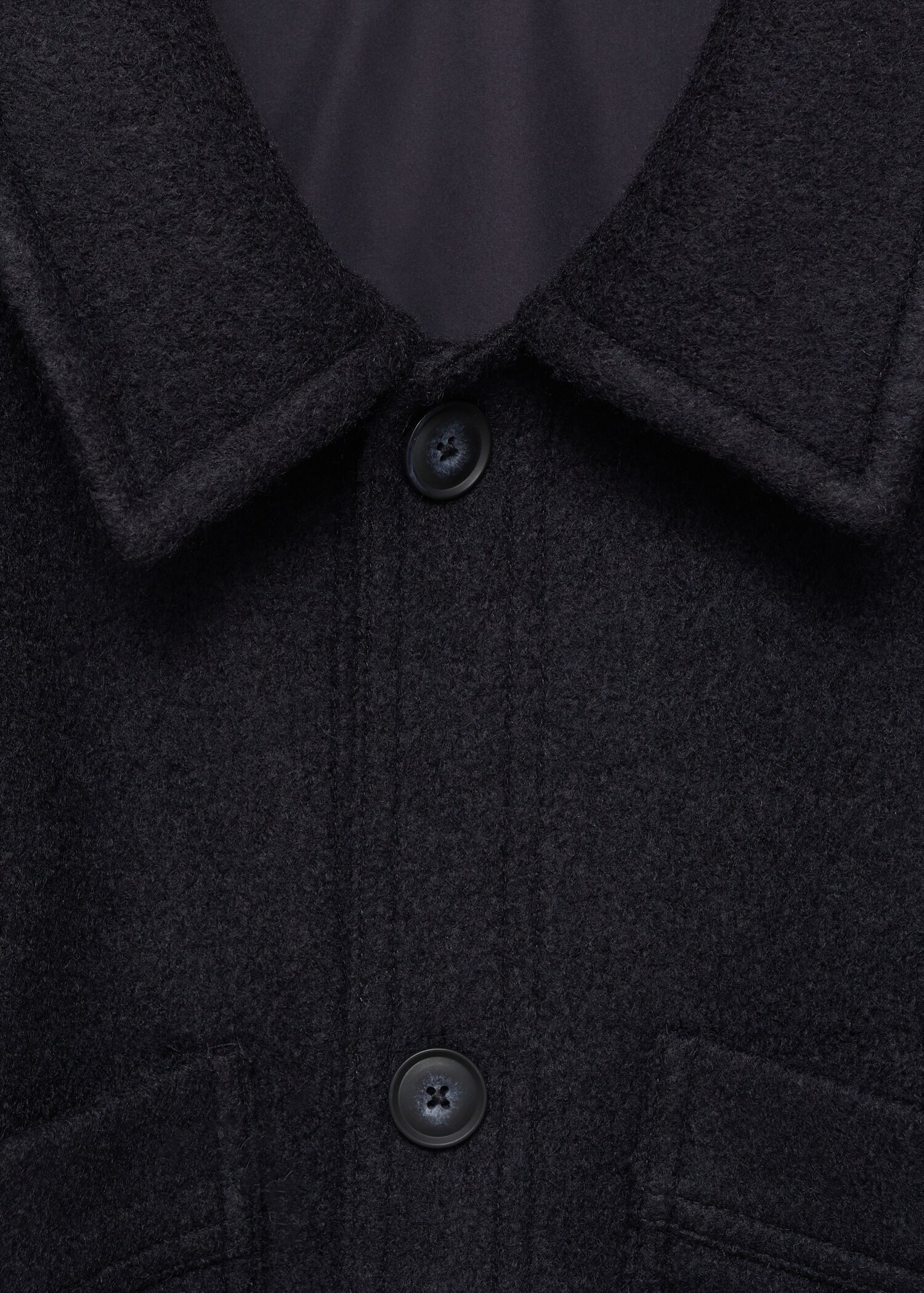 Wool jacket with pockets - Details of the article 8