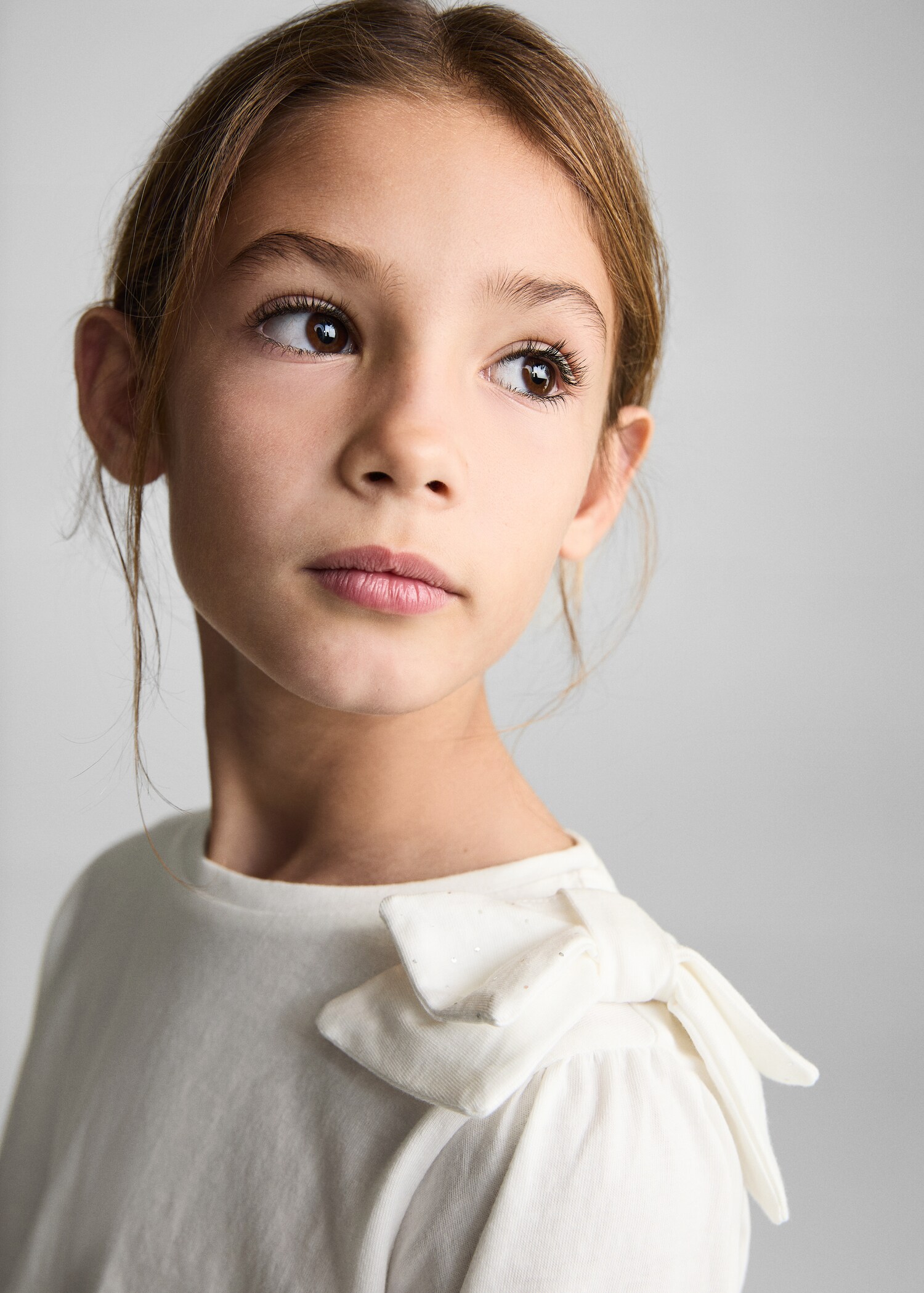 Bow cotton T-shirt - Details of the article 1