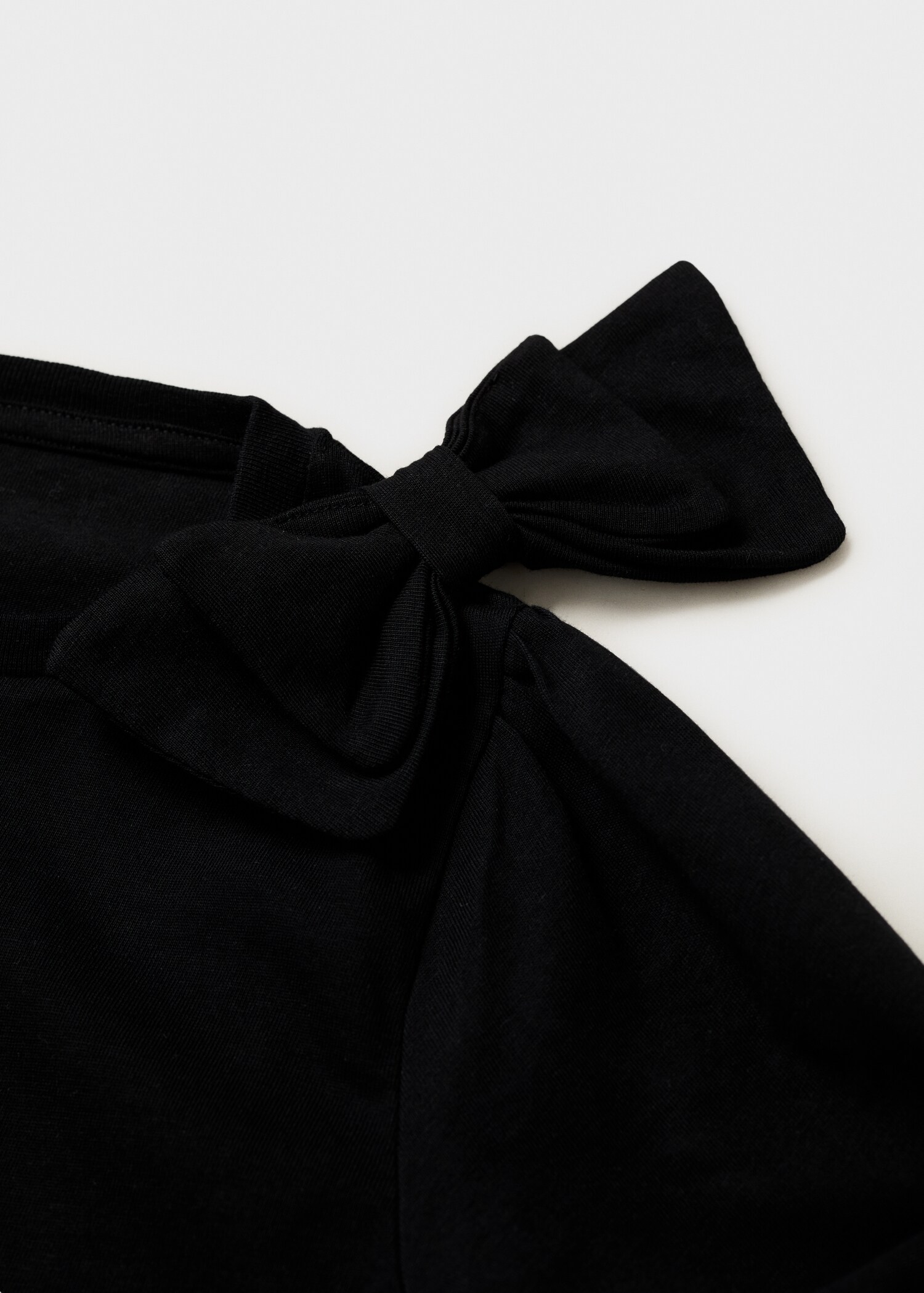 Bow cotton T-shirt - Details of the article 8