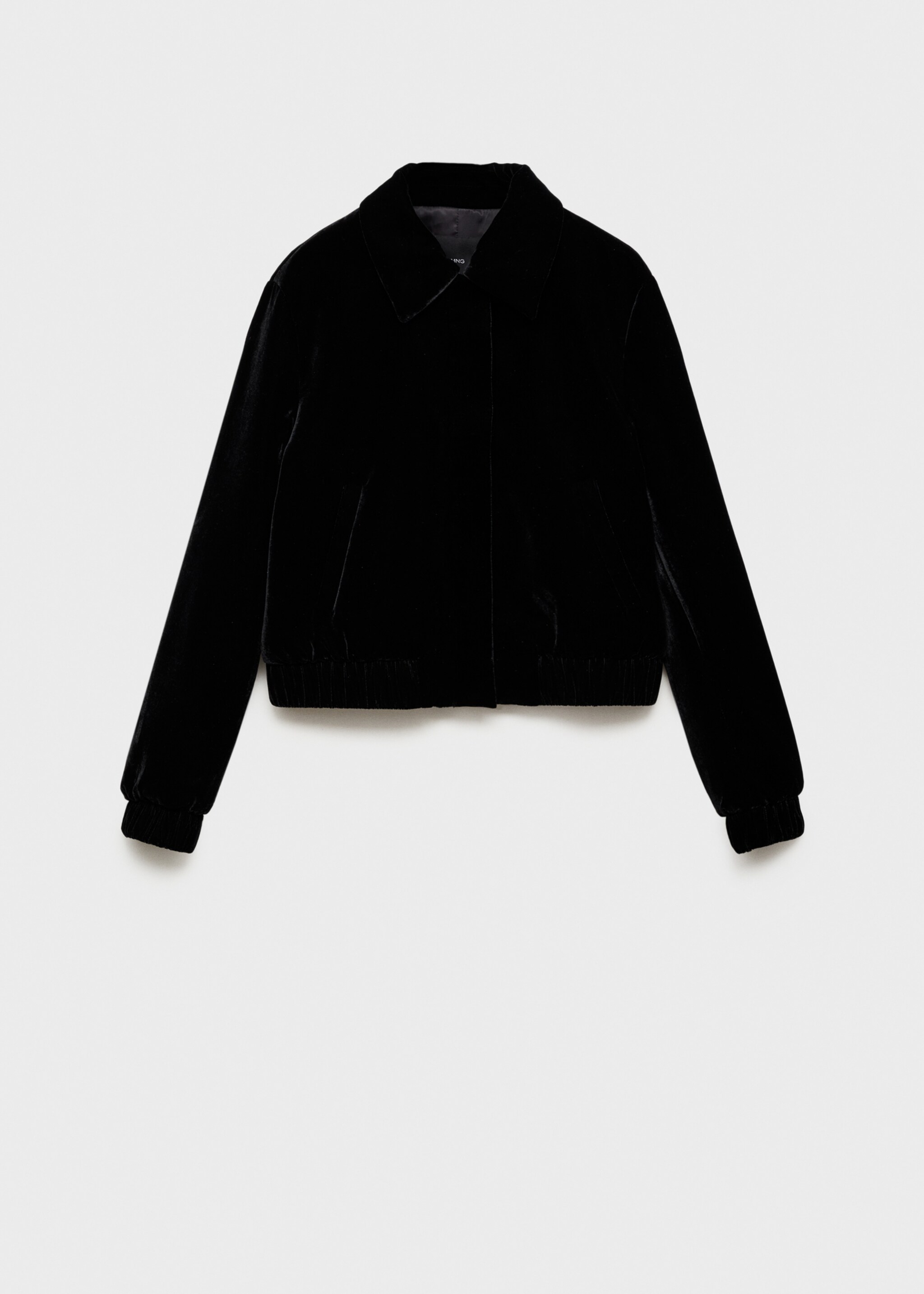 Velvet Bomber Jacket - Article without model